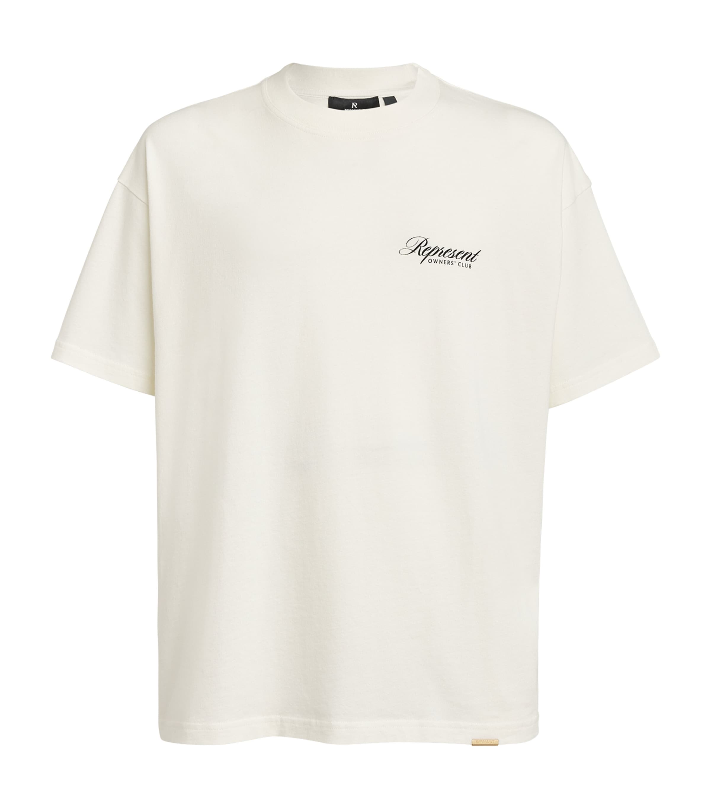 Represent X Harrods Owners' Club Bear T-shirt In White