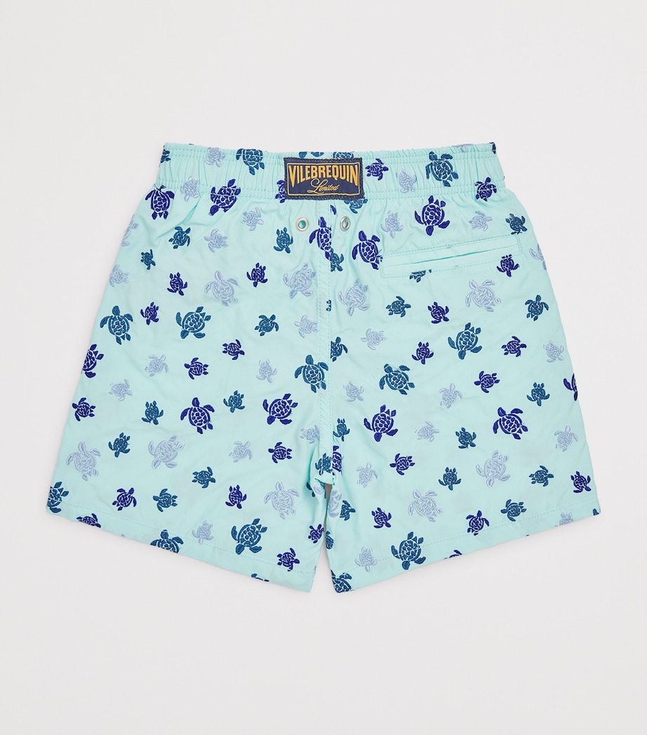 Vilebrequin Kids Turtle Embroidered Swim Shorts (2-14 Years) Image 2
