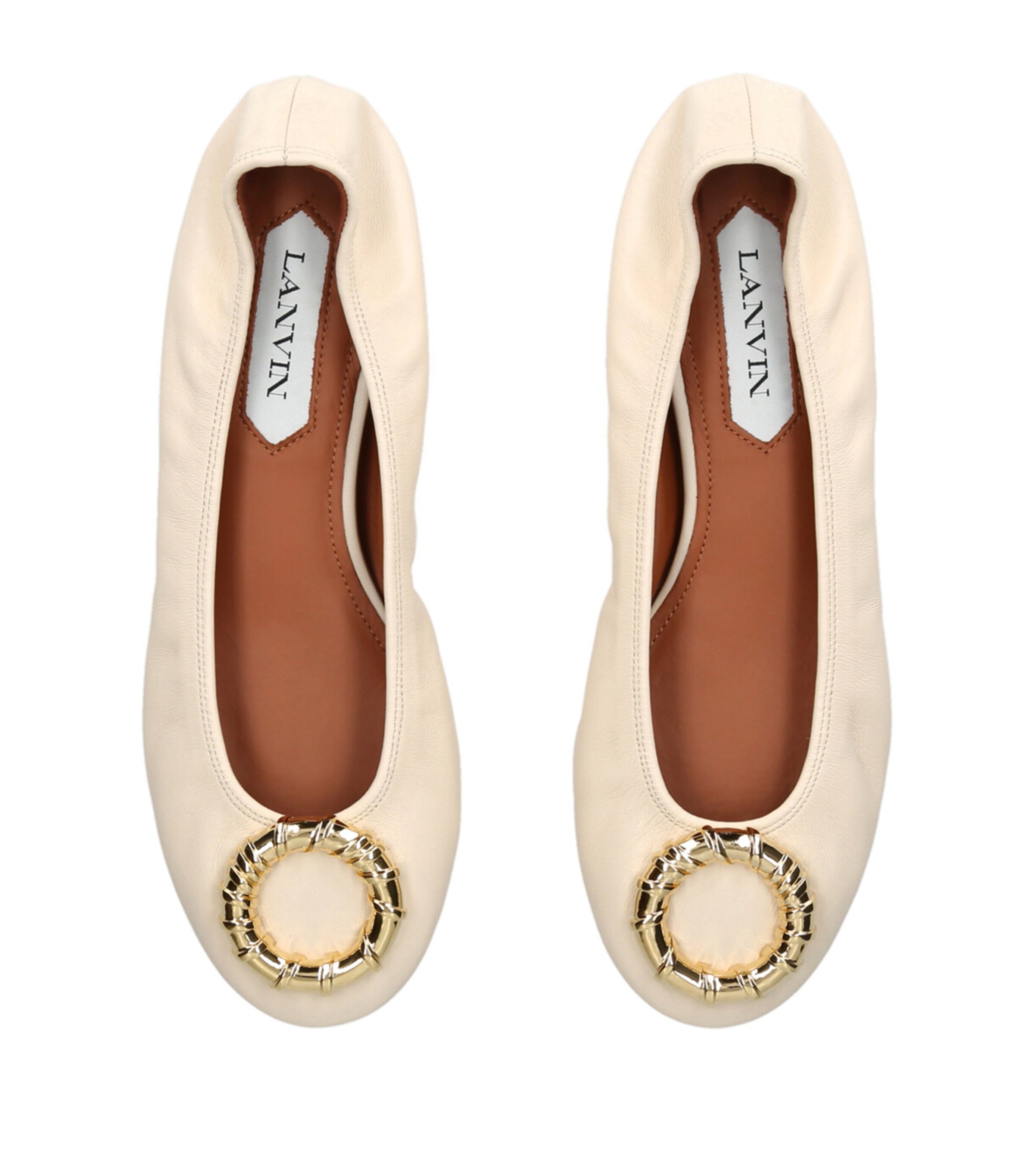 【関税込み】lanvin 'Melodie' ballet flats Lanvin MELODIE LEATHER BALLERINA FLAT | REVERSIBLE