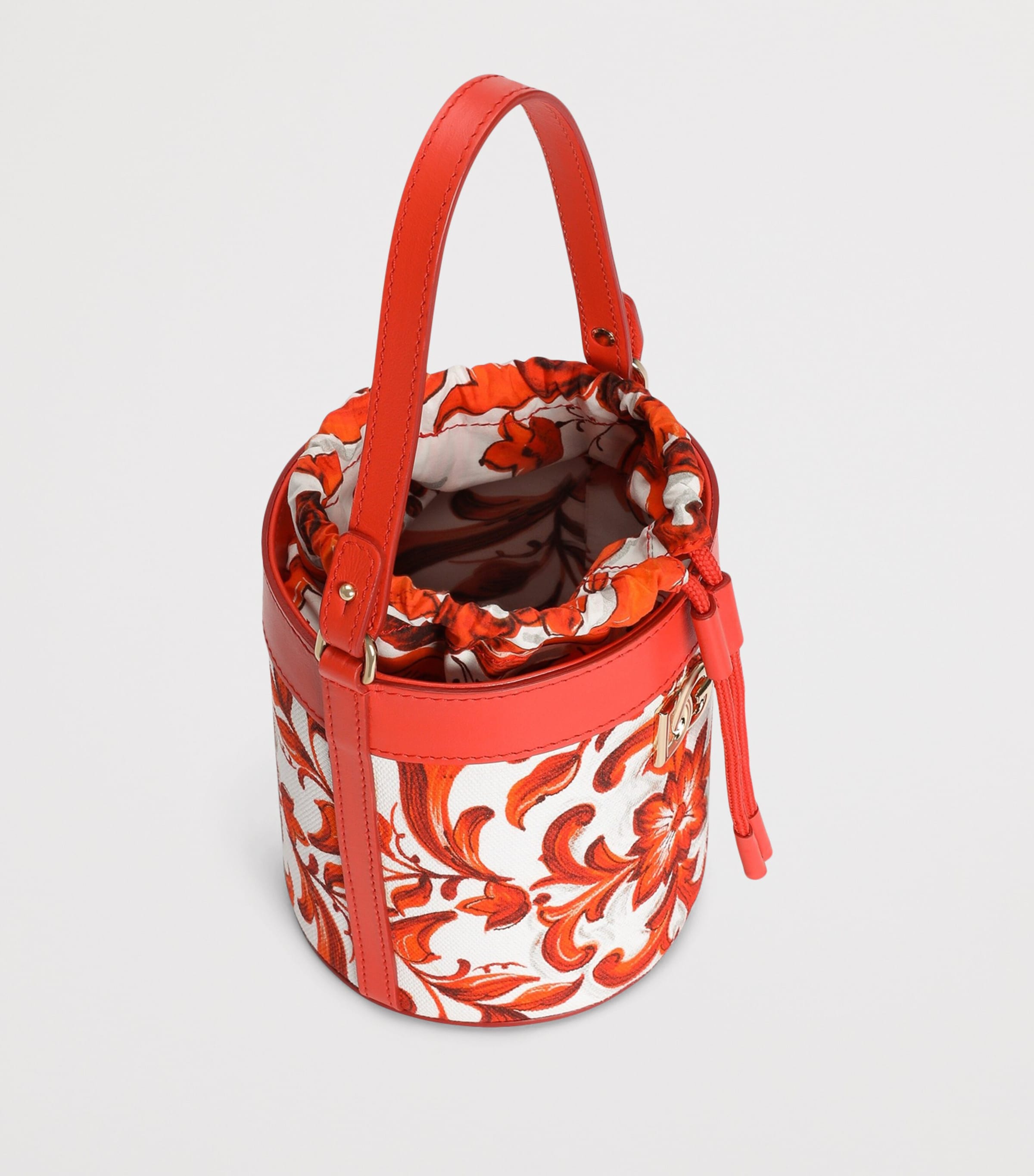 Dolce&Gabbana Kids Majolica Bucket Bag Maiolica Ar Image 4