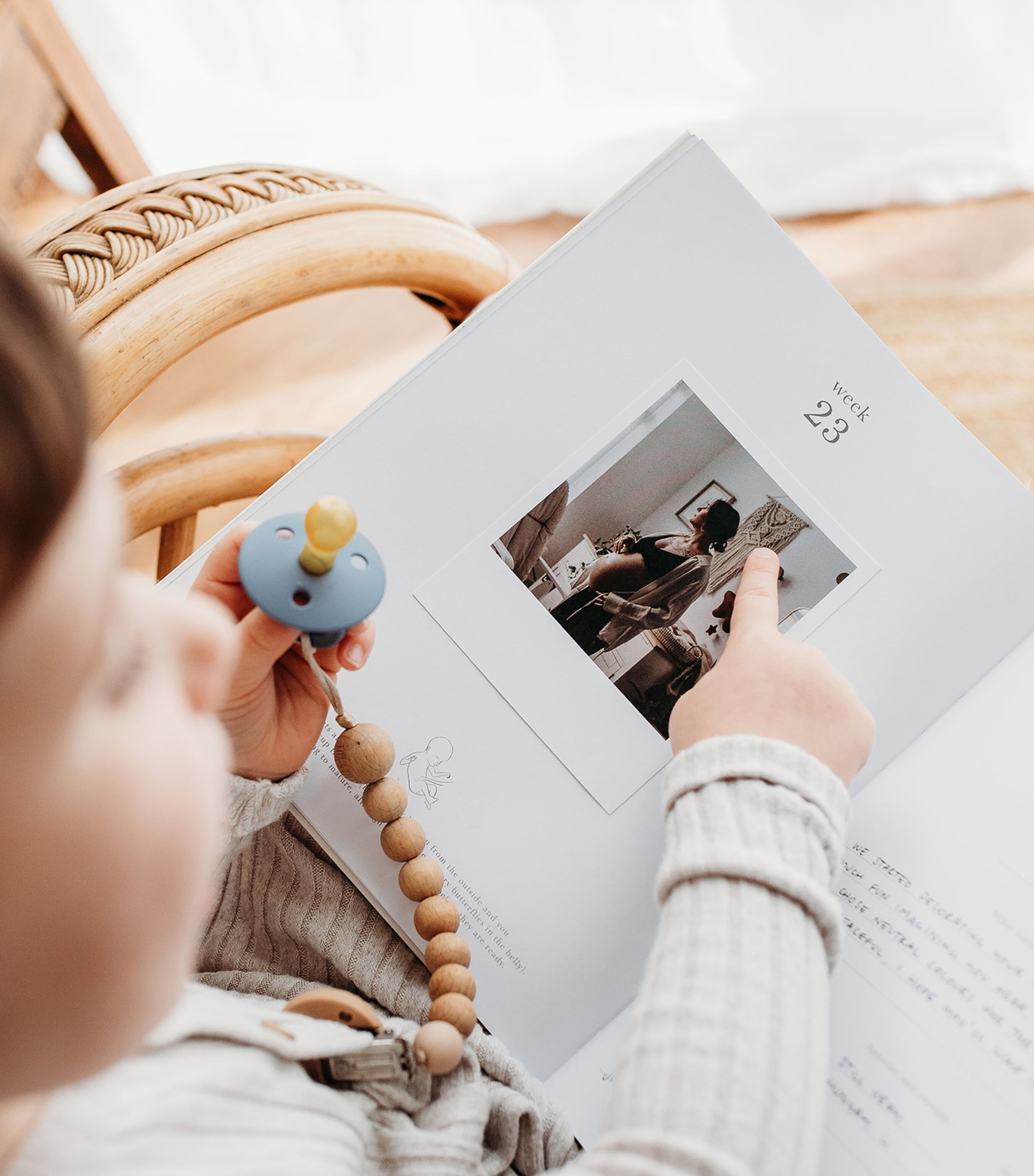 Safari My Pregnancy Journal IVORY/BEIGE, GOLD Image 9