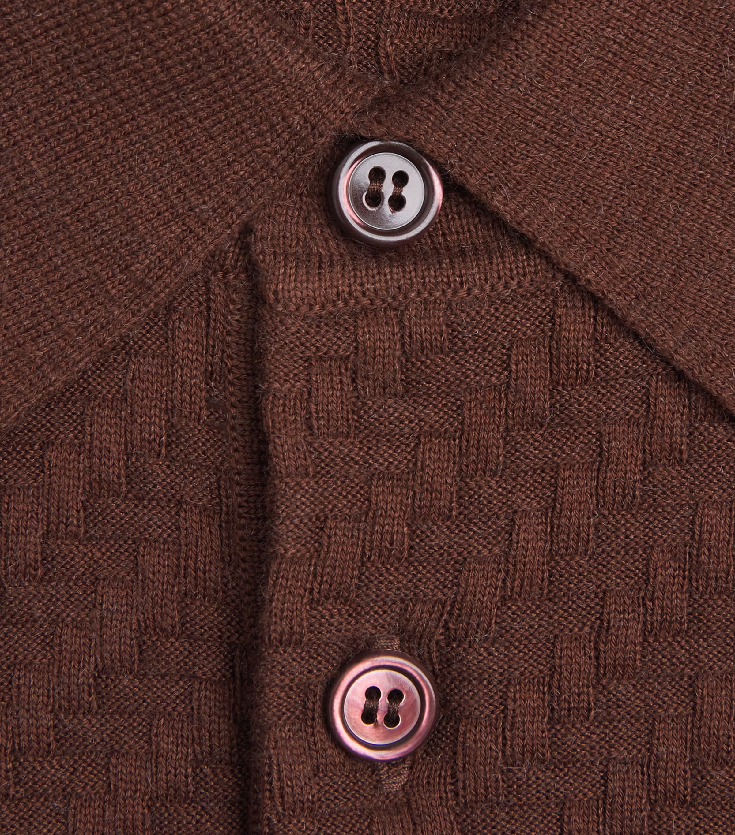 Cotton-Silk-Cashmere Woven Polo Shirt 2300 Image 5