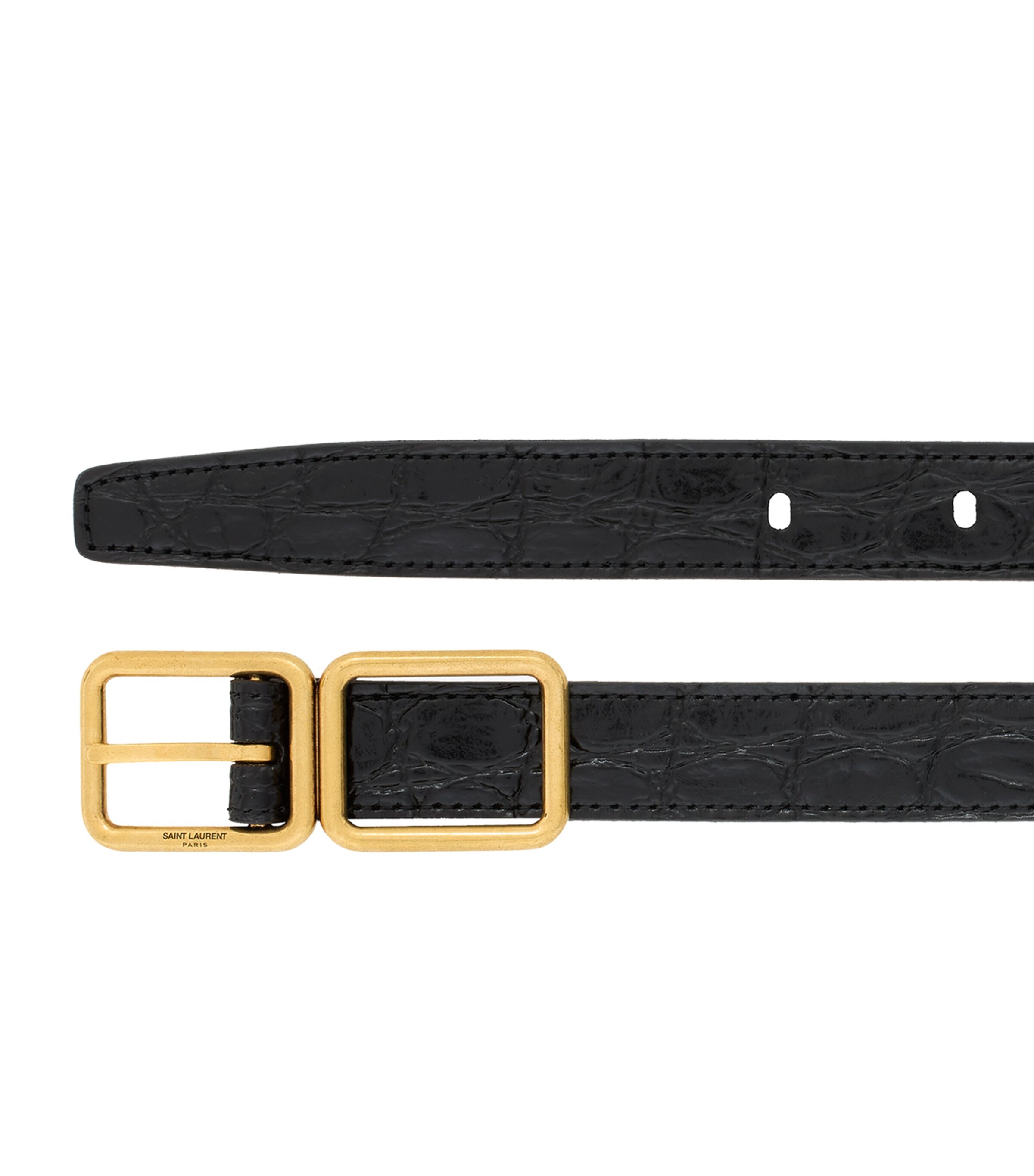 Saint Laurent Leather Belt Image 2