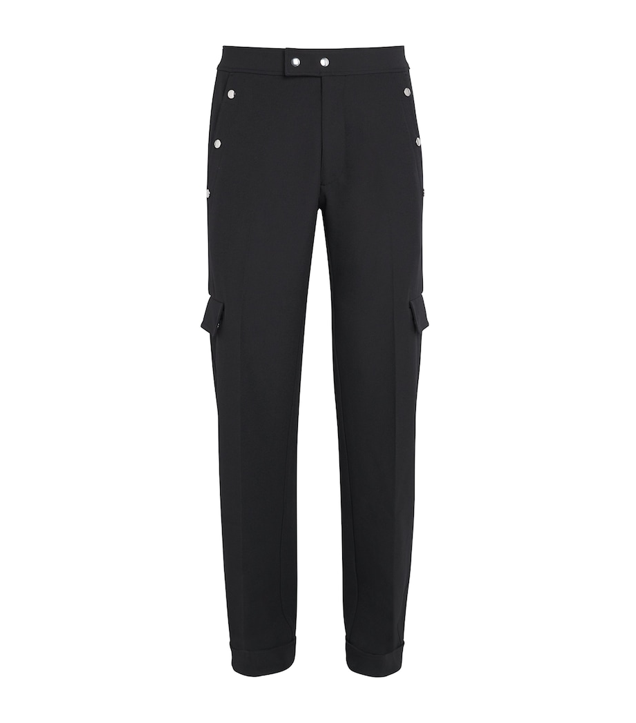 x Wales Bonner Popper Trousers BLACK Image 1