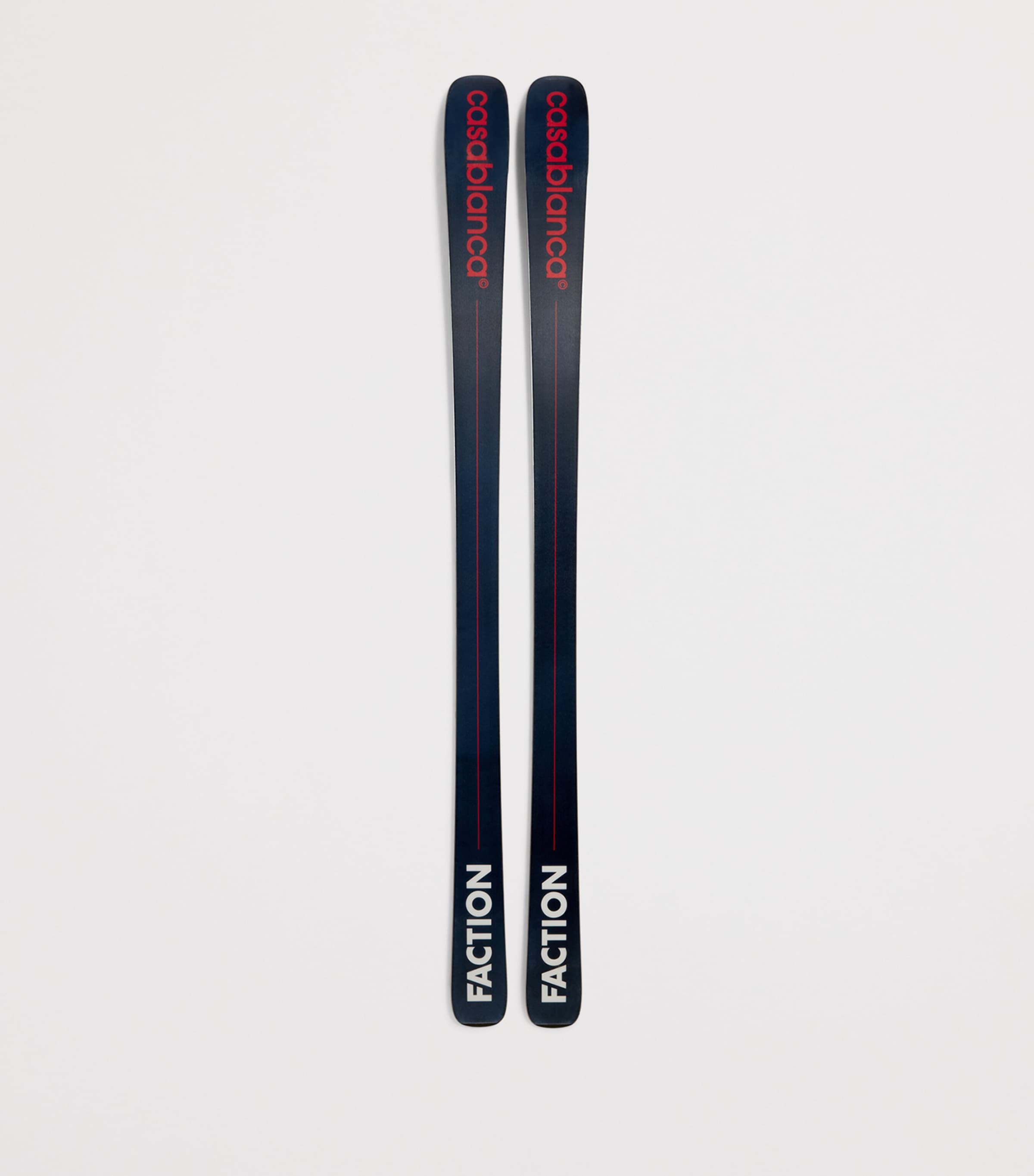 x Faction Fibreglass Gradient Dancer 79 Skis RED/BLACK Image 2