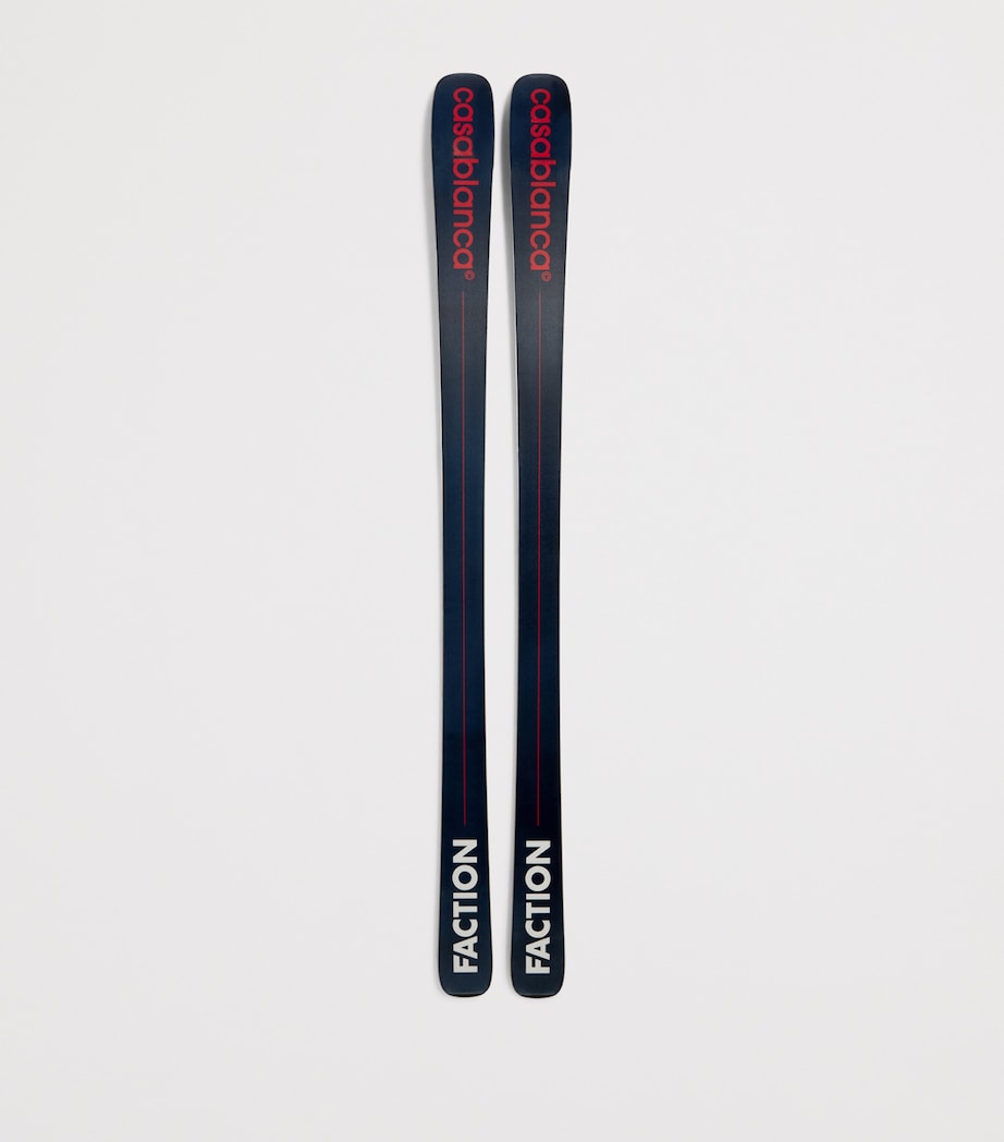 x Faction Fibreglass Gradient Dancer 79 Skis RED/BLACK Image 2