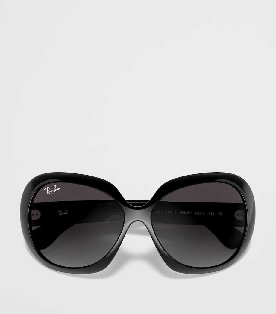 Ray-Ban Jackie Ohh II Butterfly Sunglasses Black Image 5