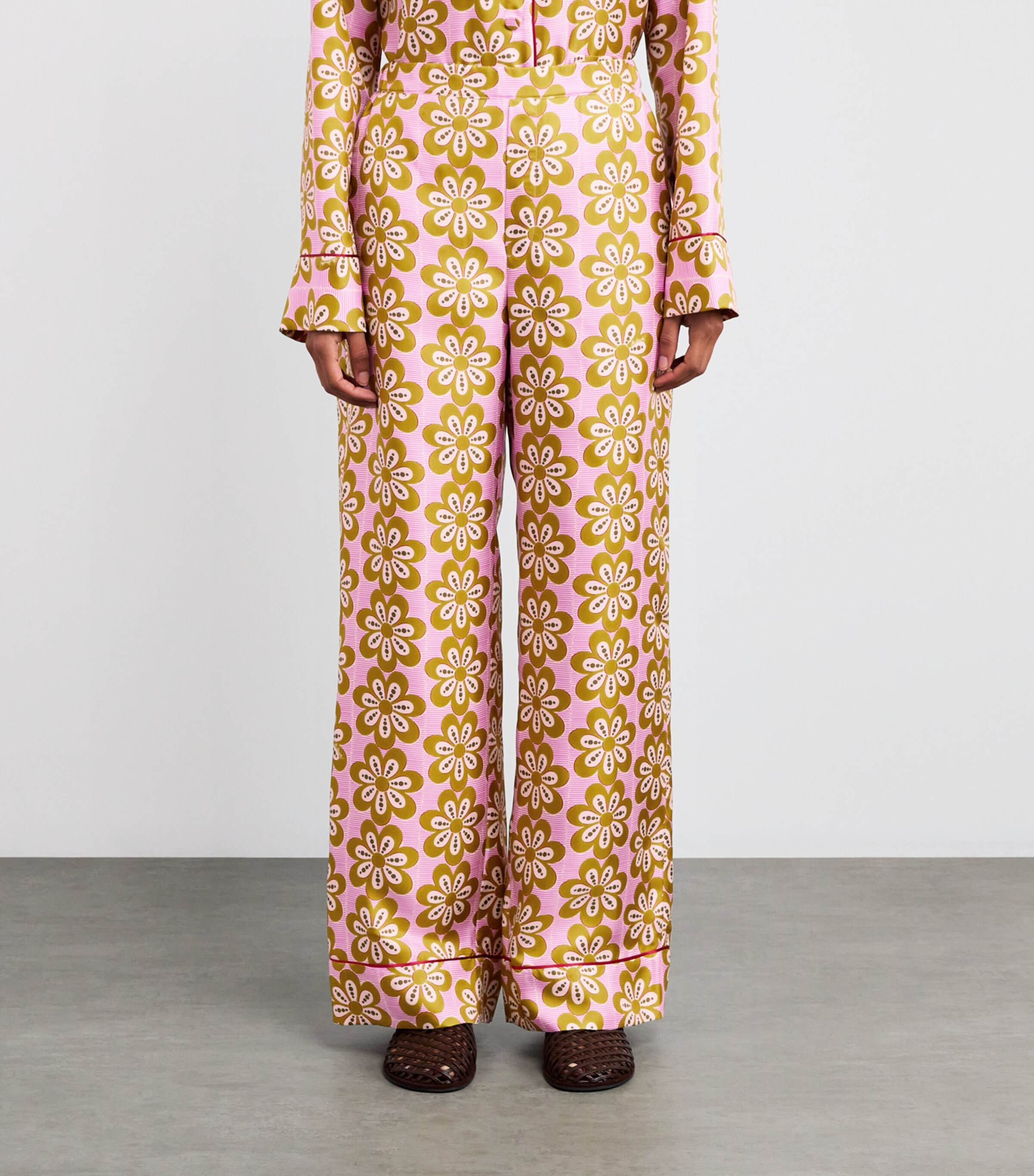 Printed Pajama Trousers PI01 CAPER Image 3