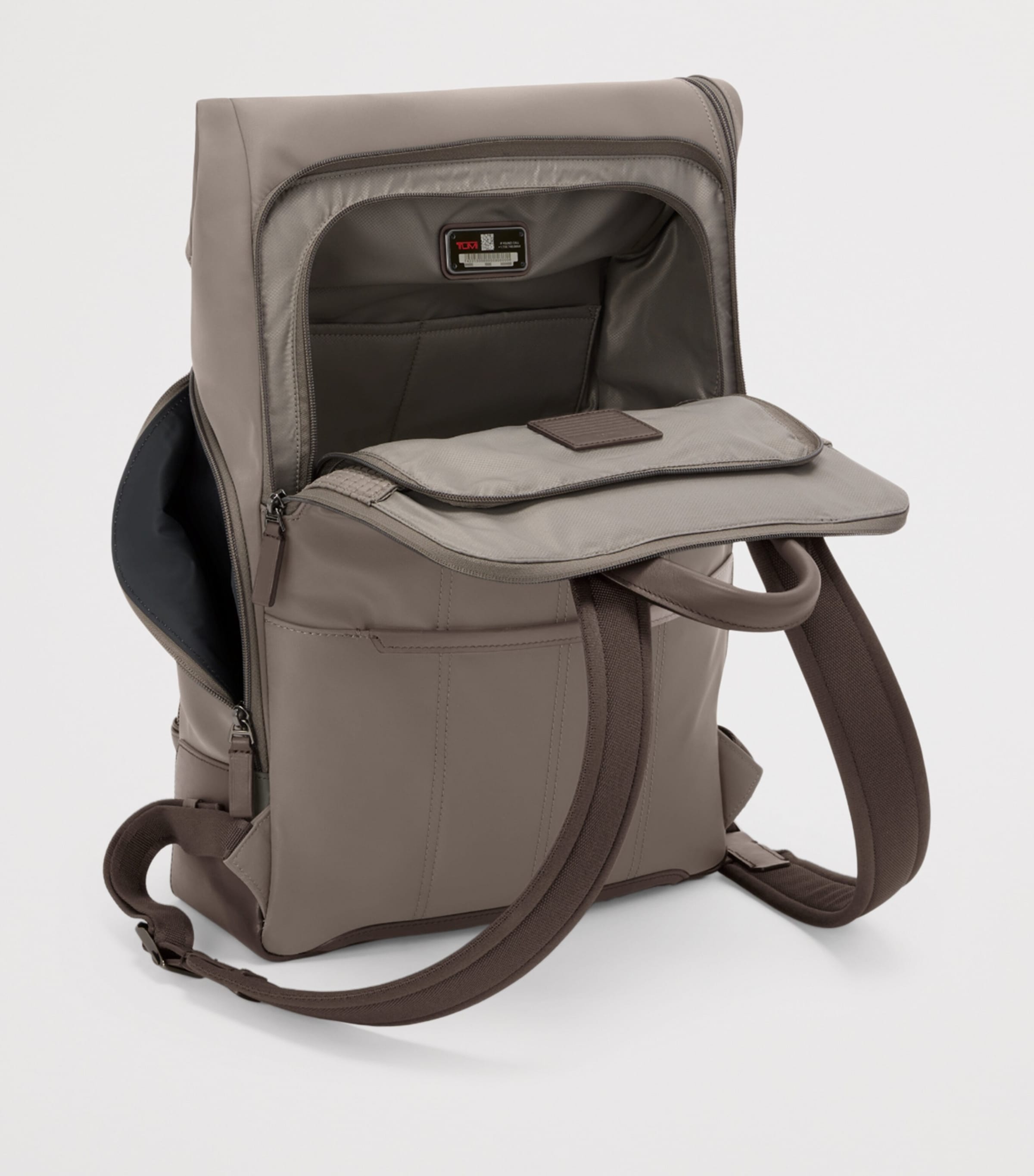 Harrison Osborn Roll-Top Backpack TAUPE DRIFTWOOD A879 Image 4