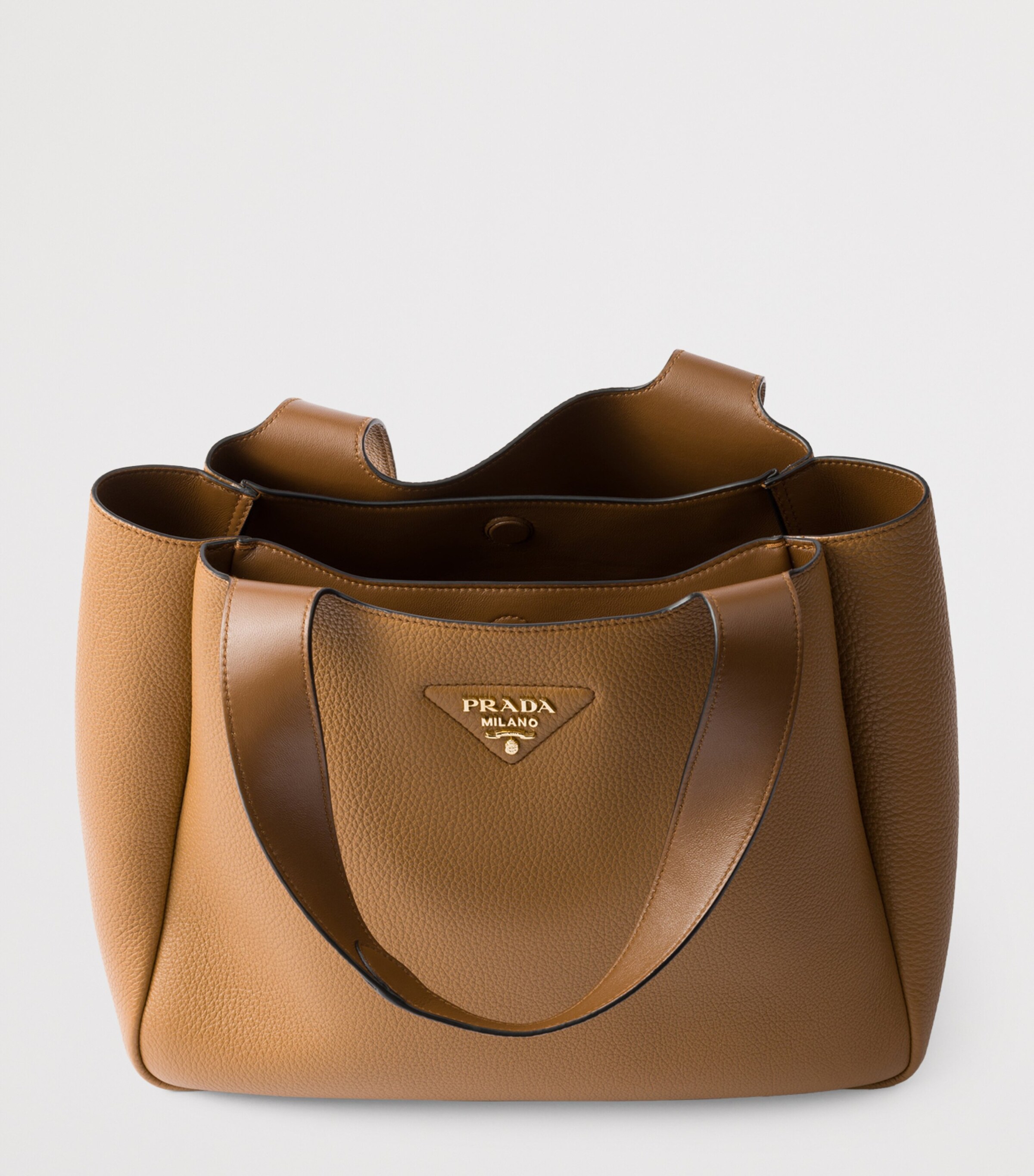 Medium Leather Tote Bag F03V8 Image 4