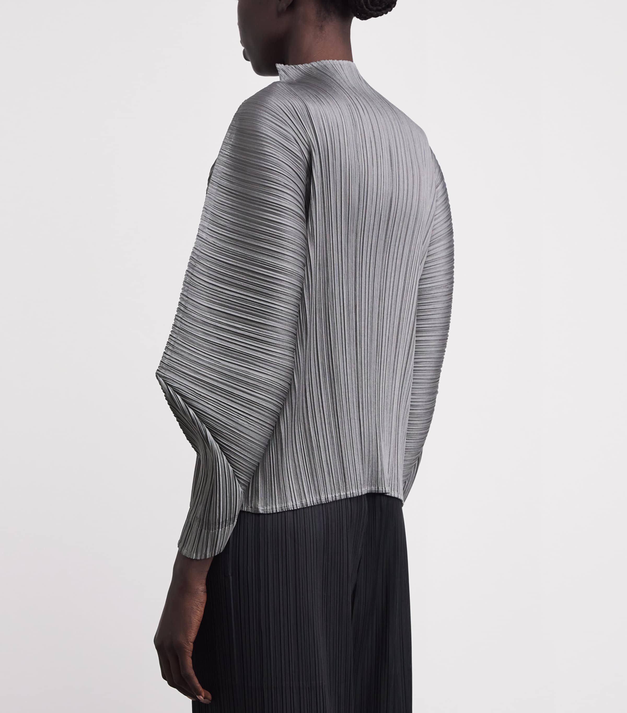 Skyline High-Neck Top GREY Image 4