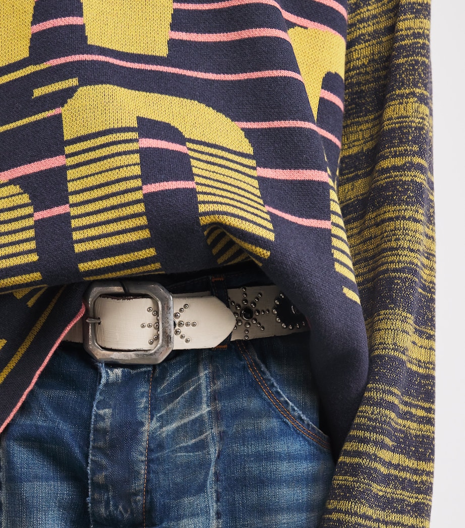 Knitted Logo Sweatshirt O102 MULTI Image 6