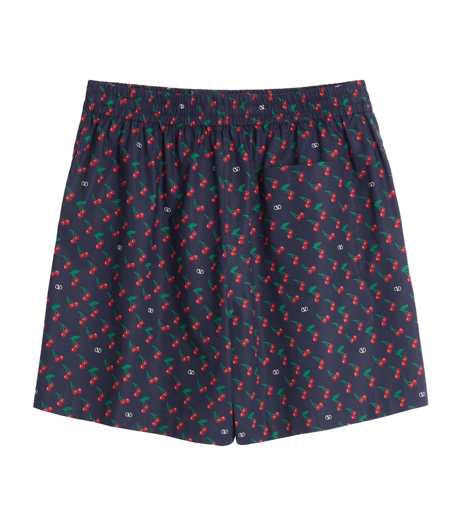 Cotton Cherryfic Print Shorts CZQ Image 2