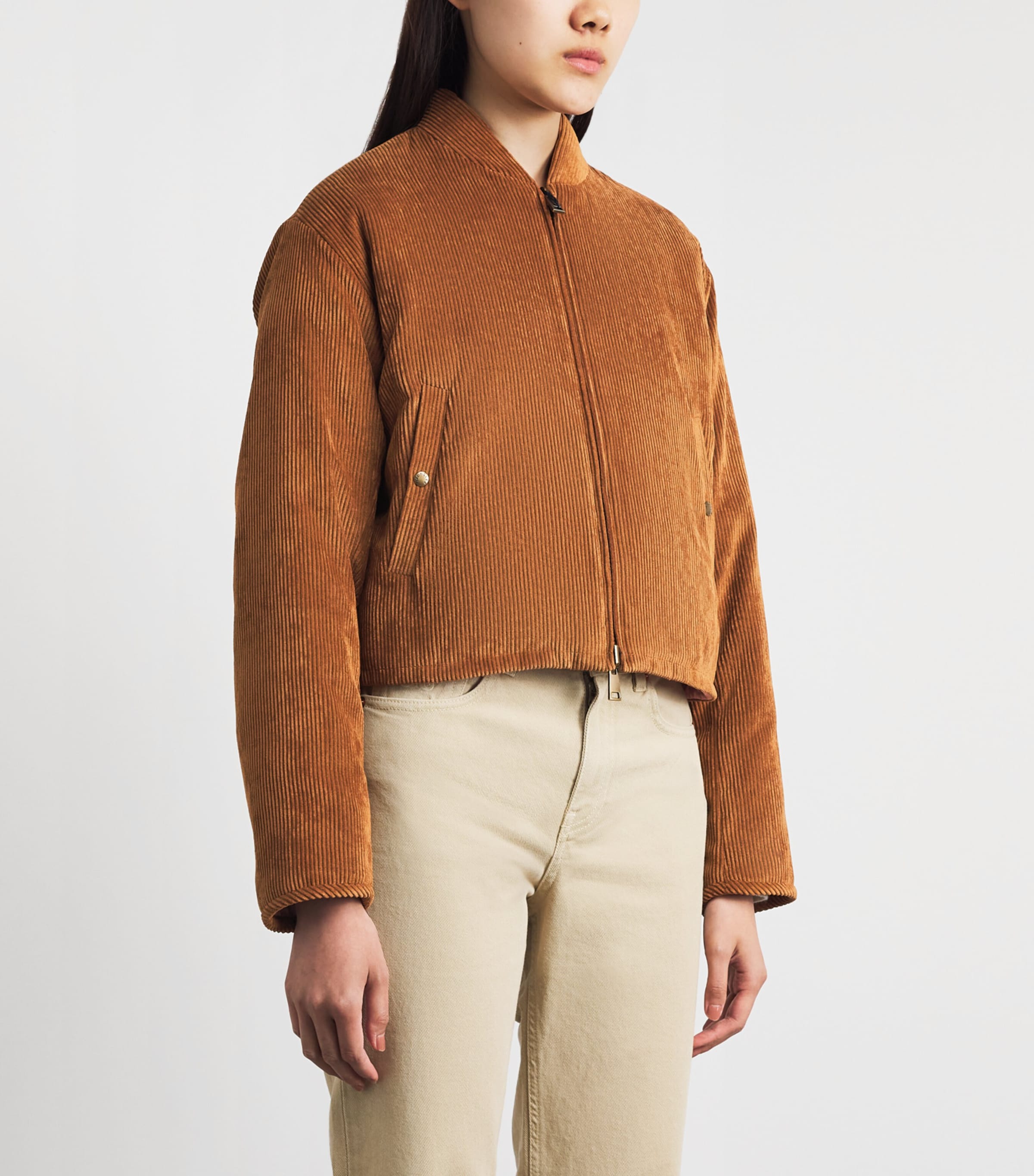 Moncler Womens Down Reversible Blageon Bomber Jacket Image 4