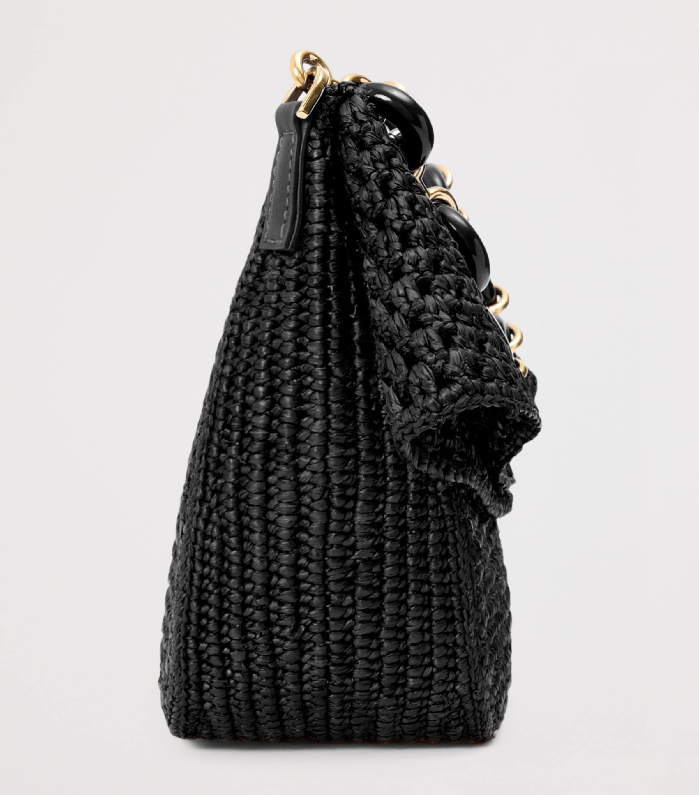 LOEWE x Paula's Ibiza Medium Raffia Ola Shoulder Bag