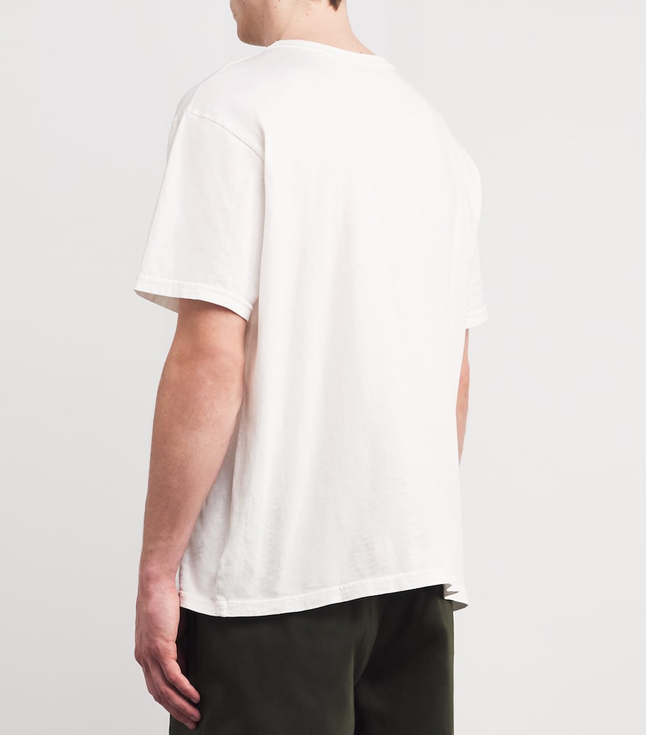 Organic Cotton Boxy T-Shirt WHITE Image 4