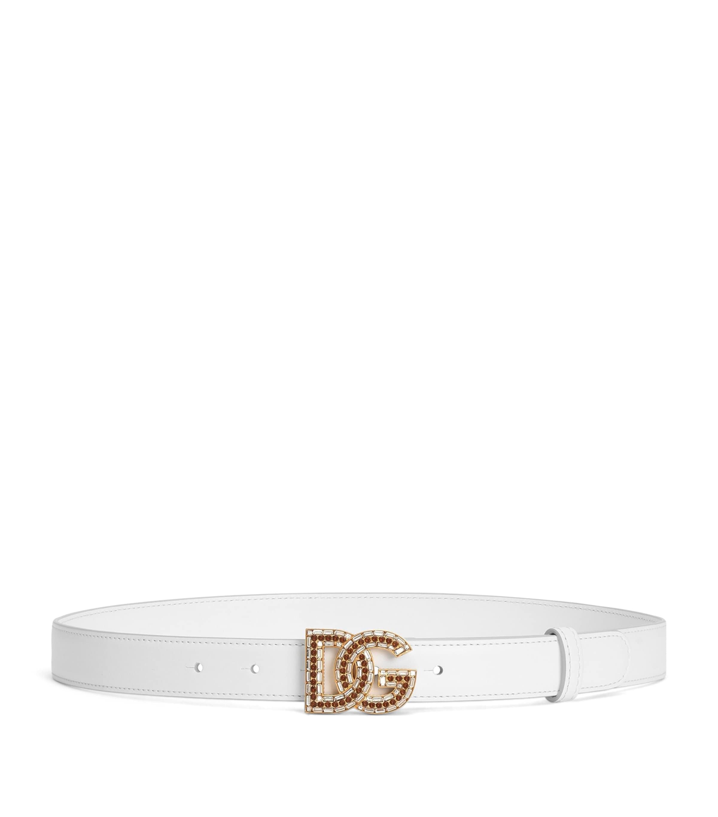 Calfskin Logo Belt 80002-OPTICAL W Image 1