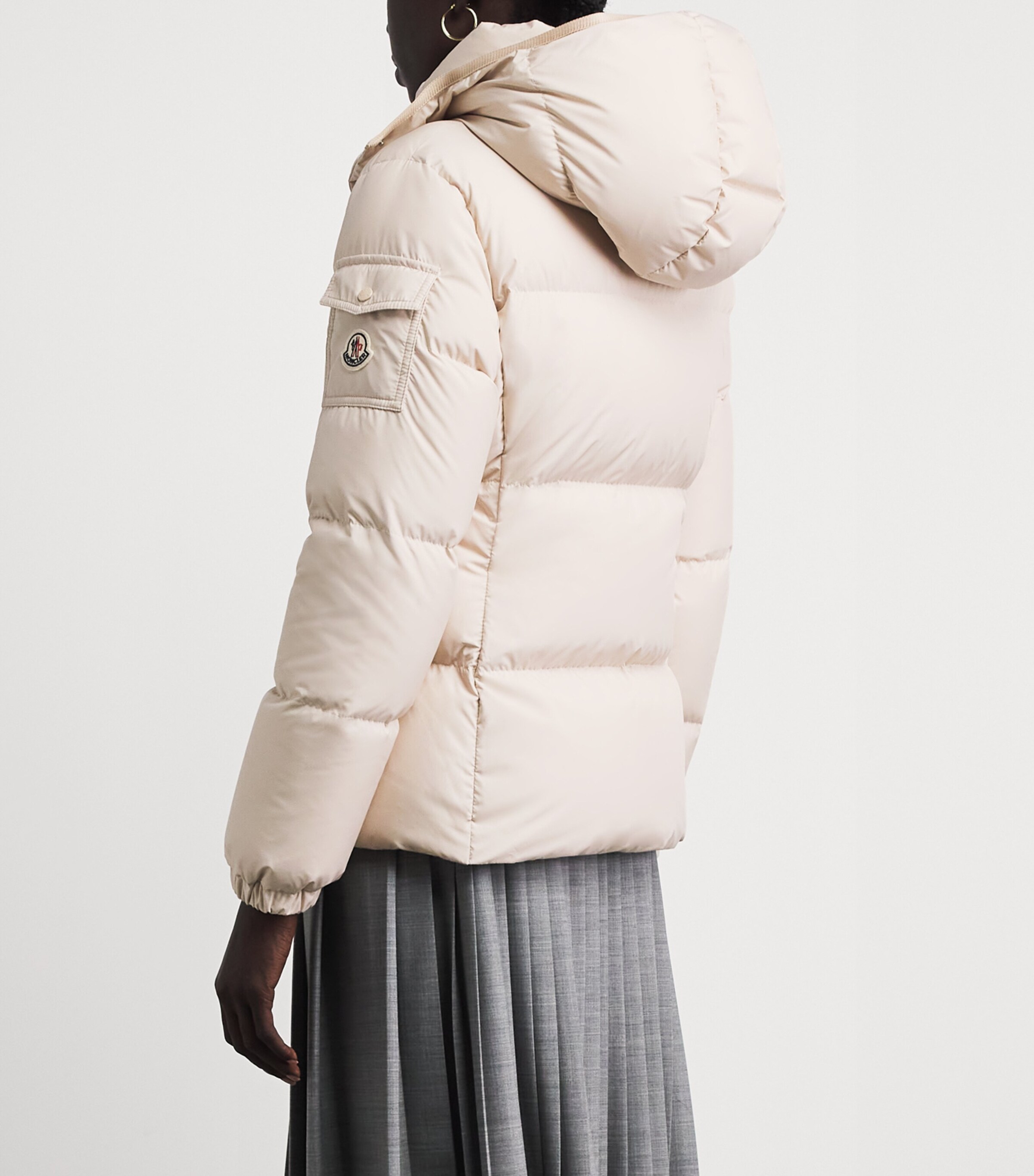 Moncler Womens Down Quilted Fourmines Jacket Image 5