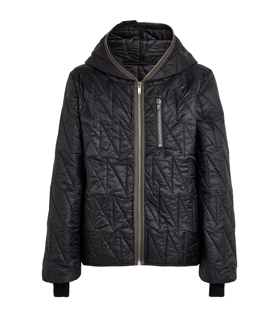 Rick Owens Mens Gimp Down Jacket Black Image 1
