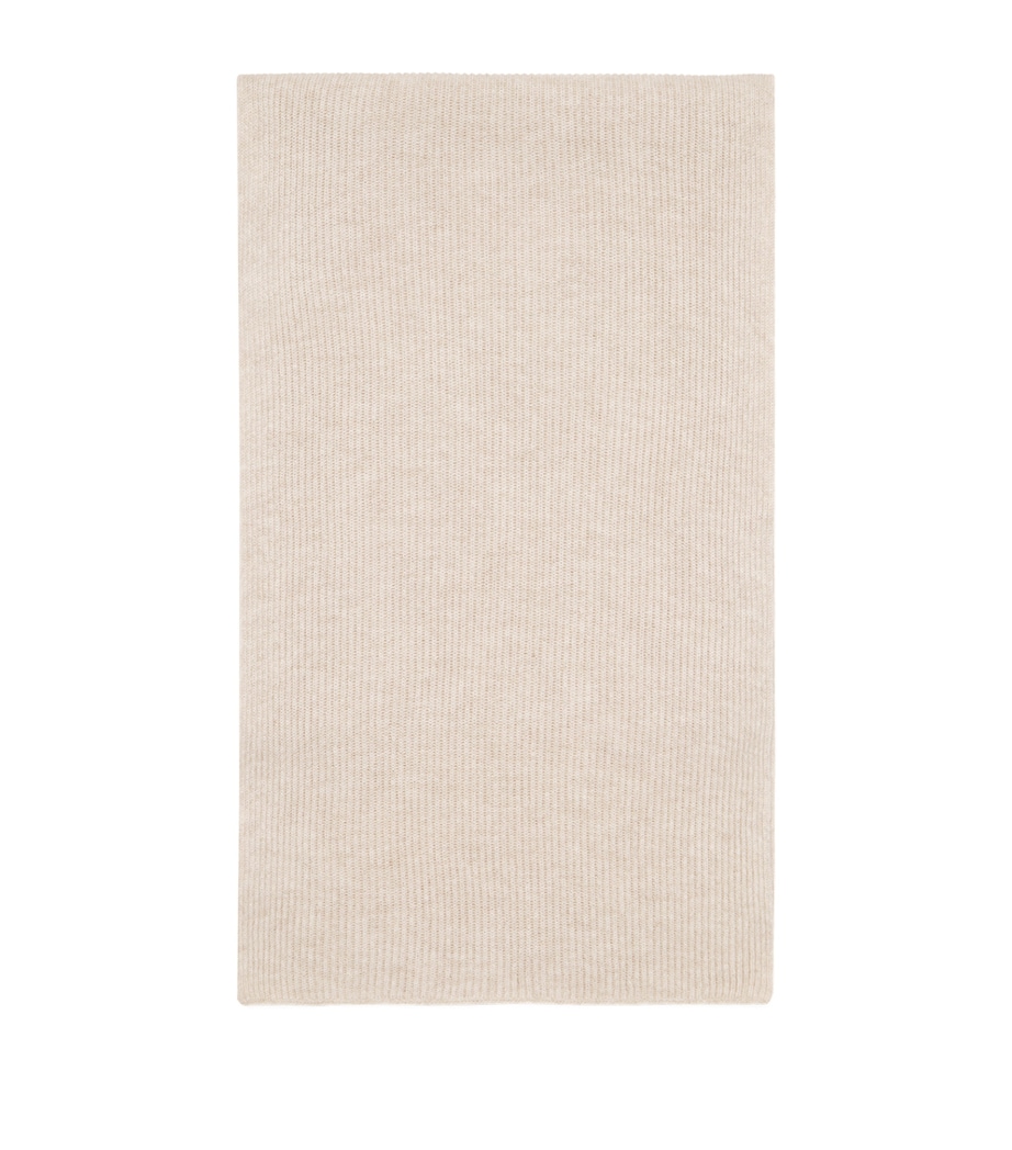 Cashmere English Rib Scarf C9276 Image 1