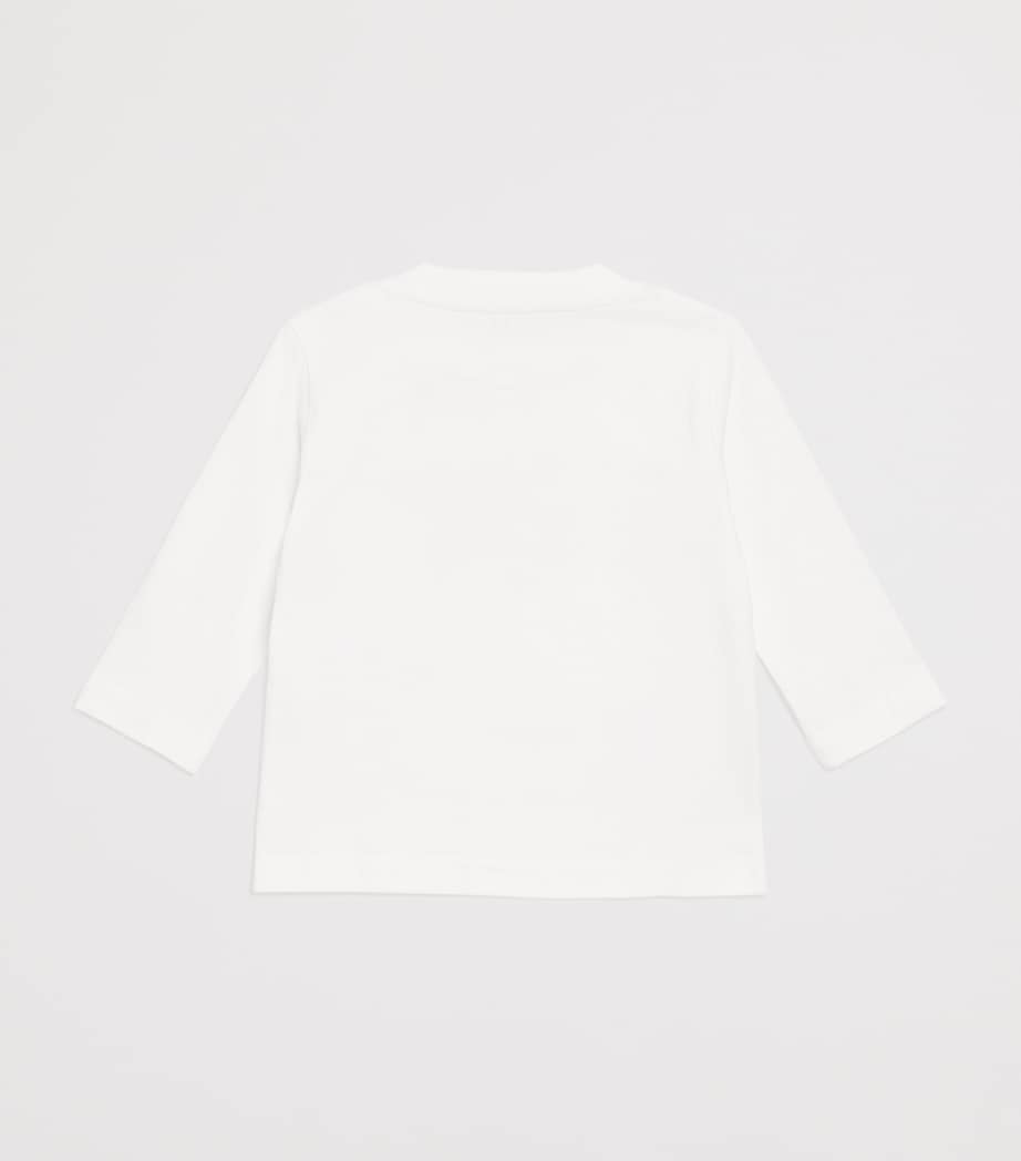 Il Gufo Cotton Dog Print T-Shirt (6-36 Months) Image 2