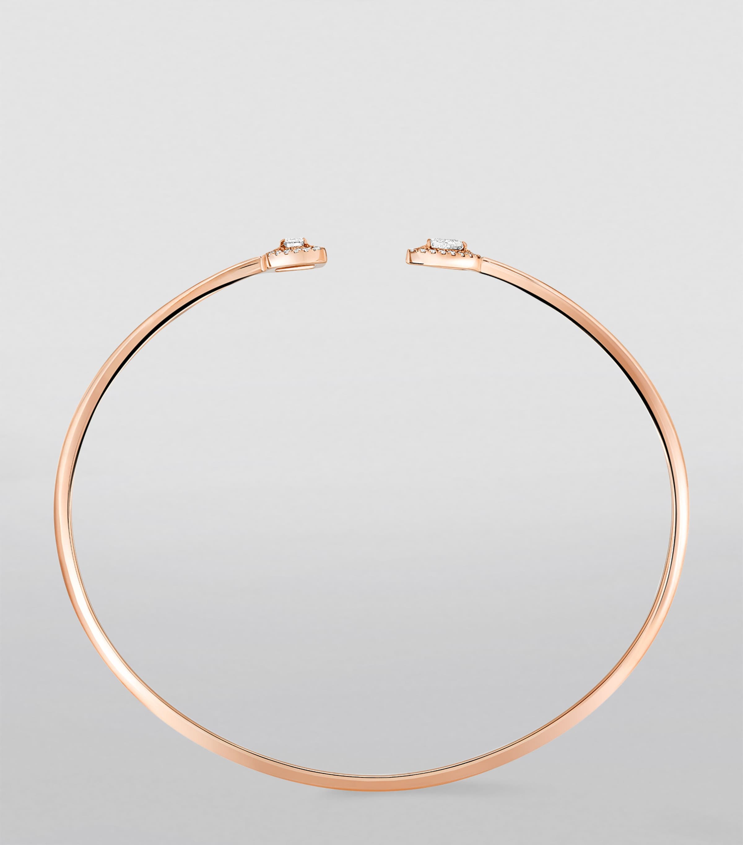 Pink Gold and Diamond My Twin Bangle PINK GOLD Image 2