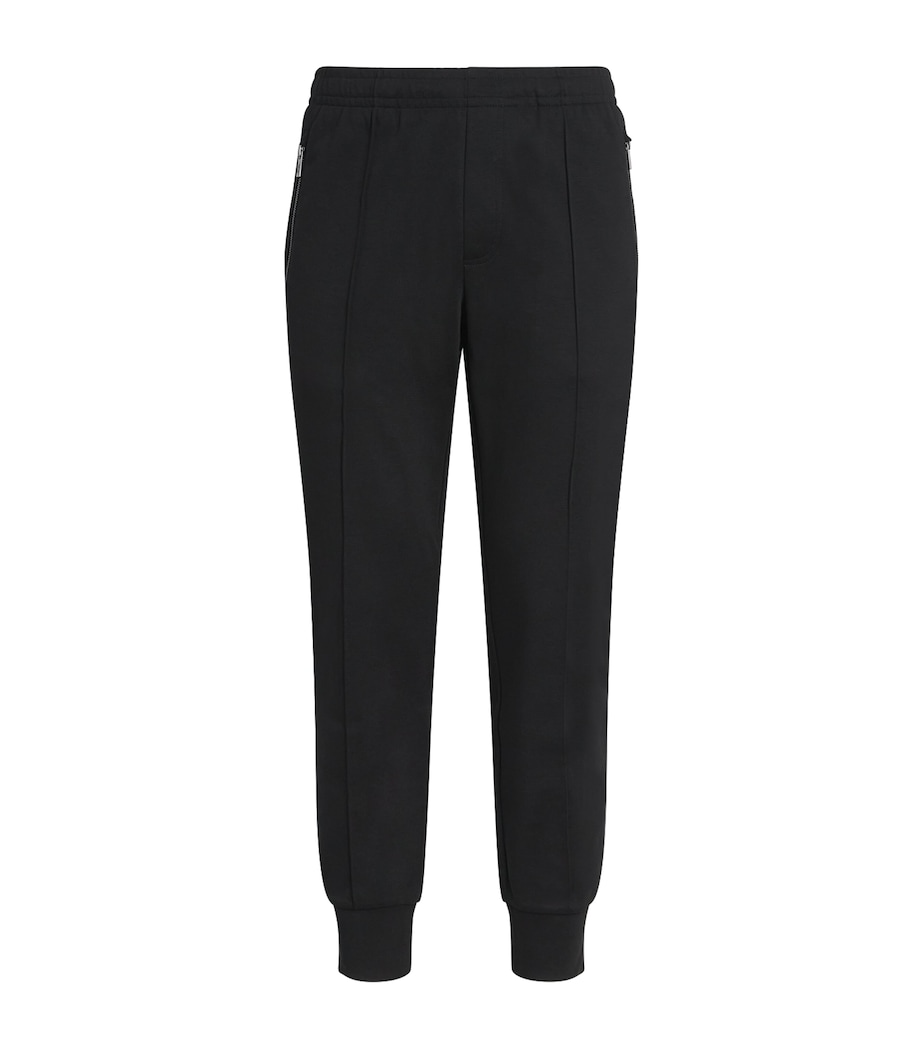 Cotton-Blend Zip-Pocket Sweatpants 999 Image 1