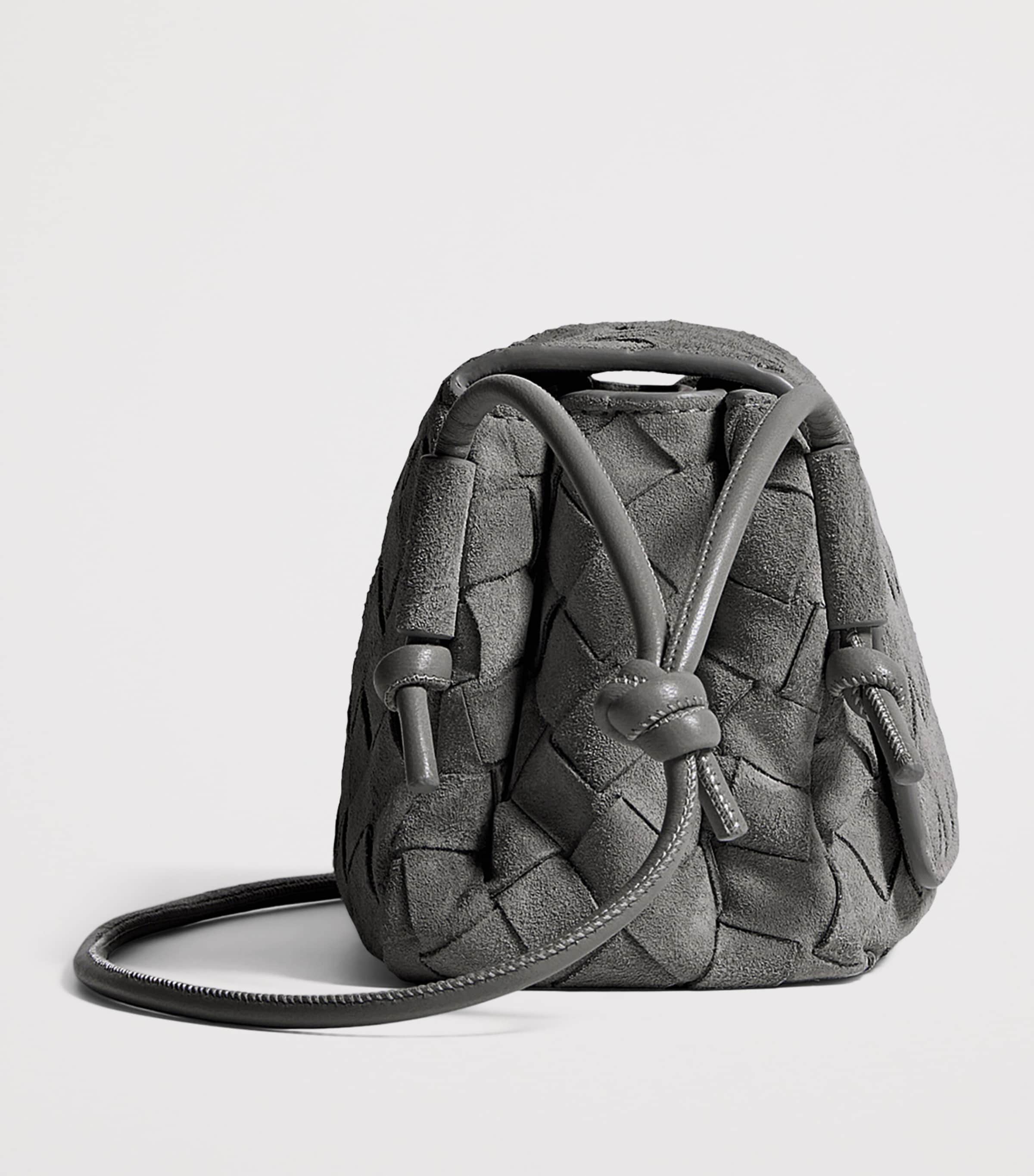 Bottega Veneta Suede Notturno Cross-Body Bag Image 4