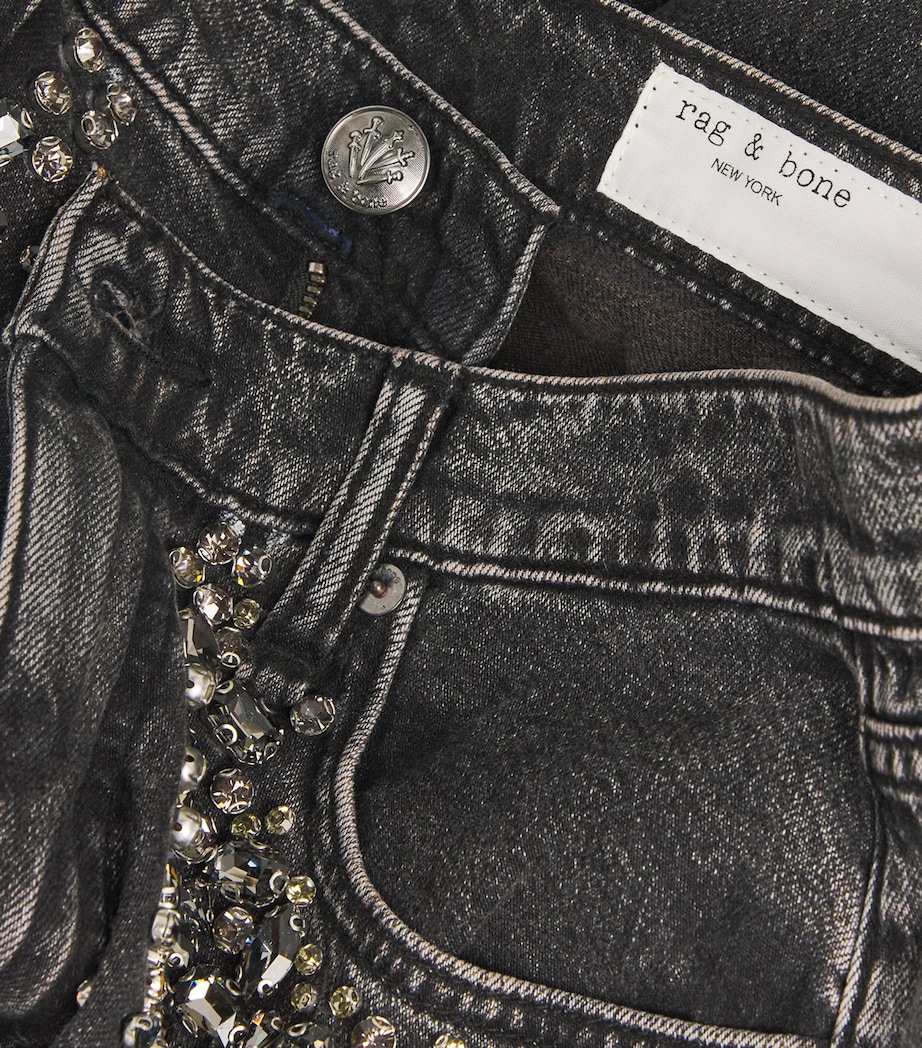 Embellished Sofie Wide-Leg Jeans ANJWL Image 5