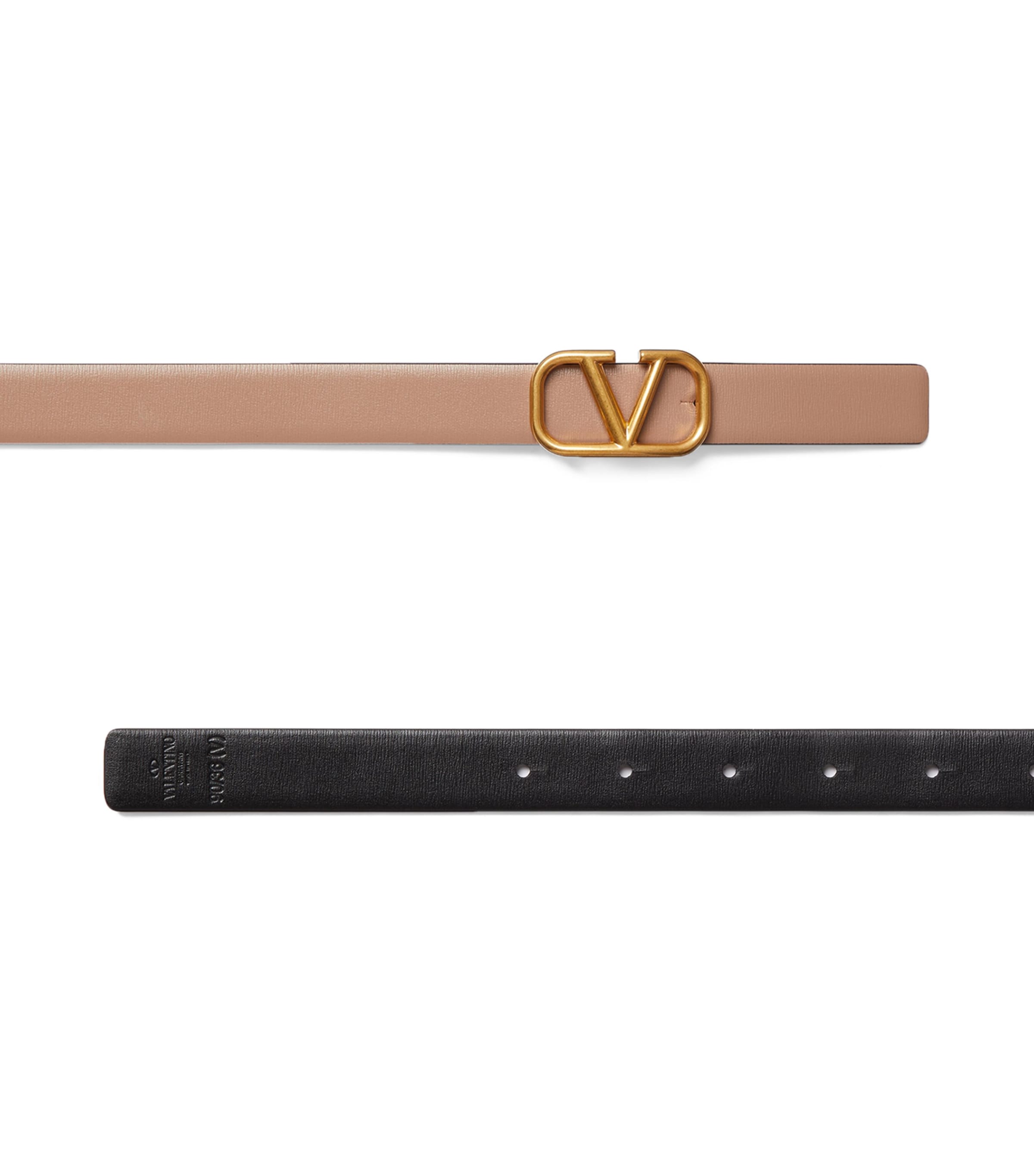 Valentino Garavani Reversible Slim VLOGO Signature Belt Image 3