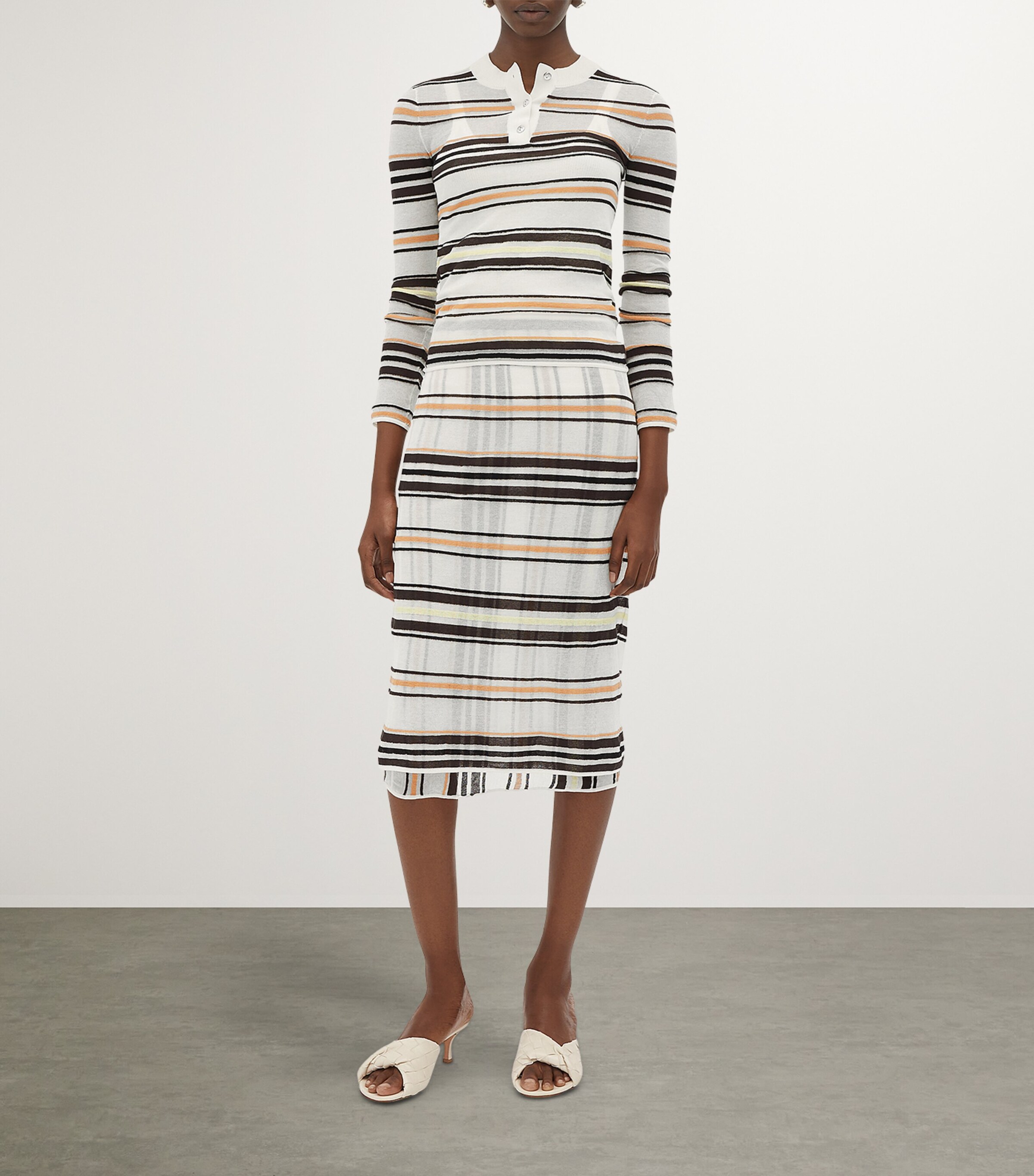 Leather Intrecciato Blink Mules 50 9031 Image 5