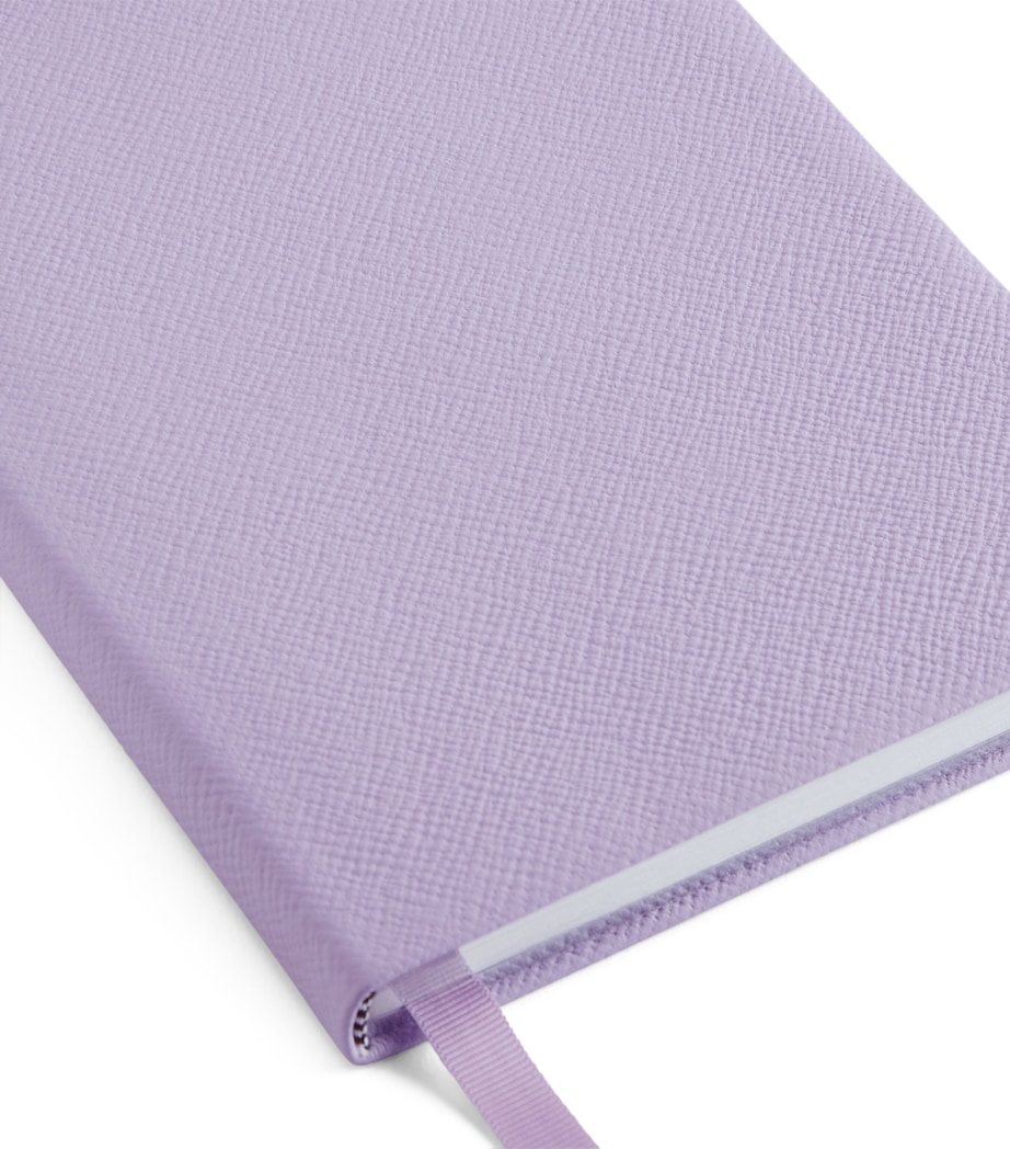 Leather Soho Notebook LILAC Image 2