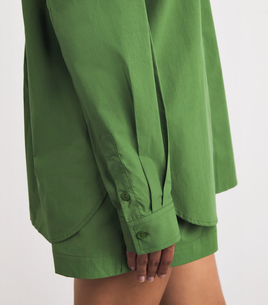 Organic Cotton Oversized Shirt CACTUS Image 6