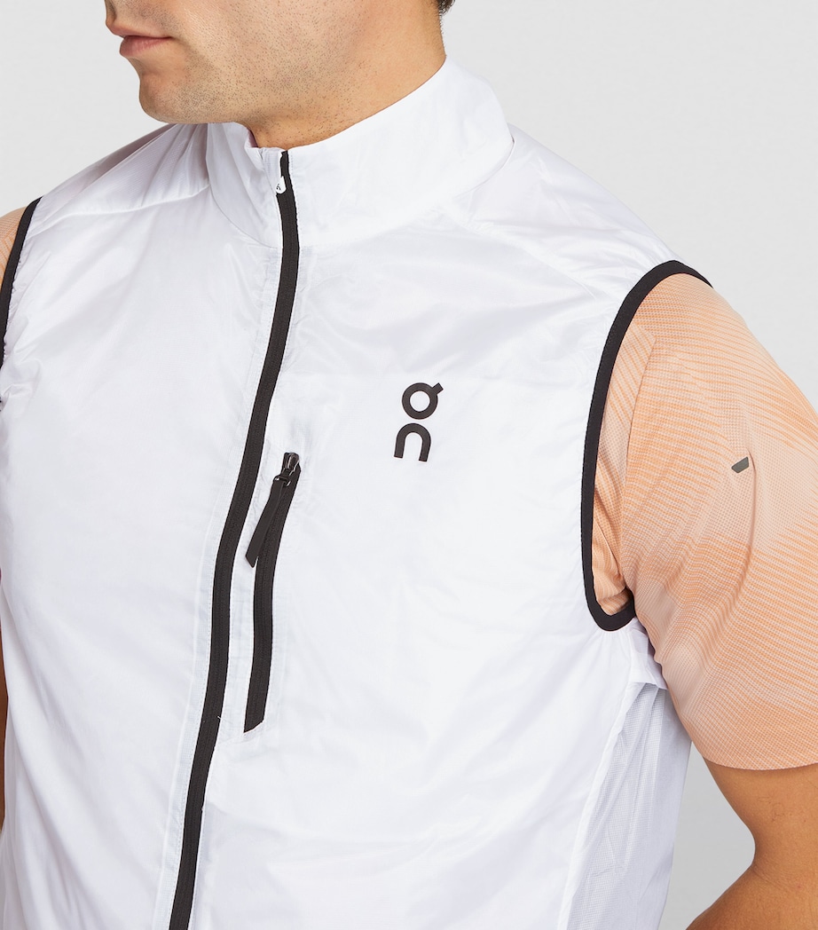 Weather Gilet UNDYED-WHITE | BLACK Image 6