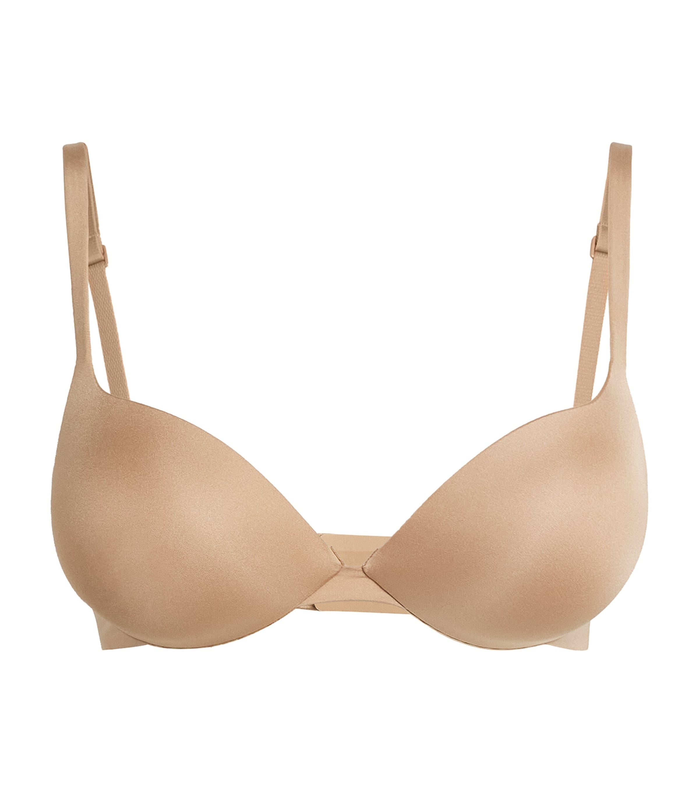 Skims Womens Ultimate Push-Up Plunge Bra Clay Image 1