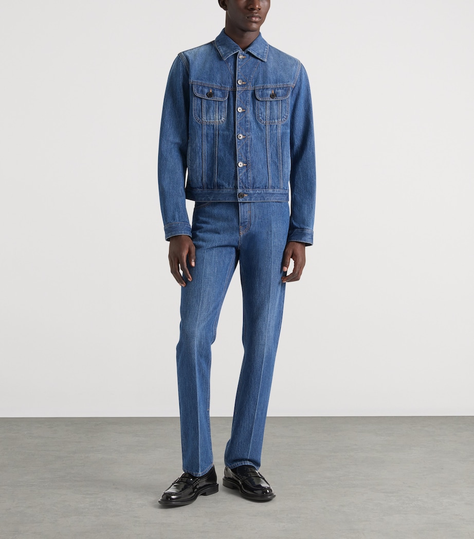 Straight Jeans MEDIUM BLUE Image 2