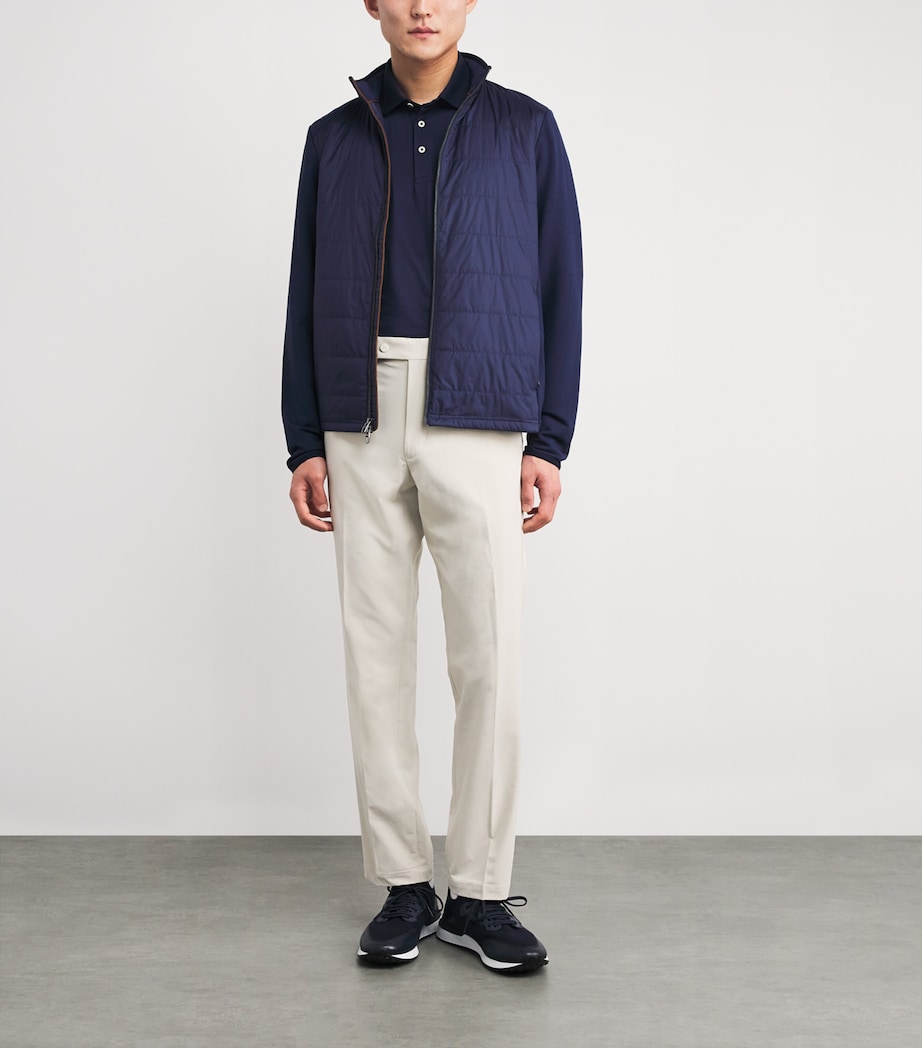 Padded High-Neck Jacket REFINED NAVY Image 2