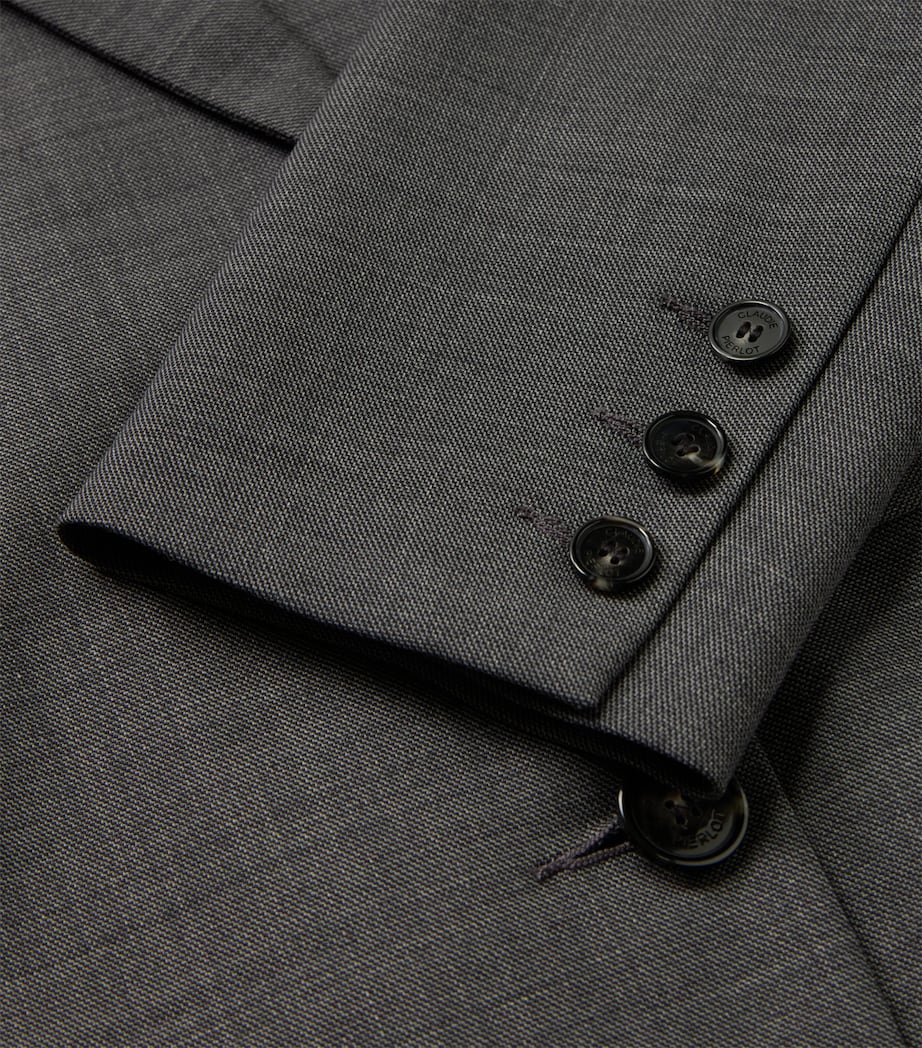 Double-Breasted Tailored Blazer ANTHRACITE Image 2