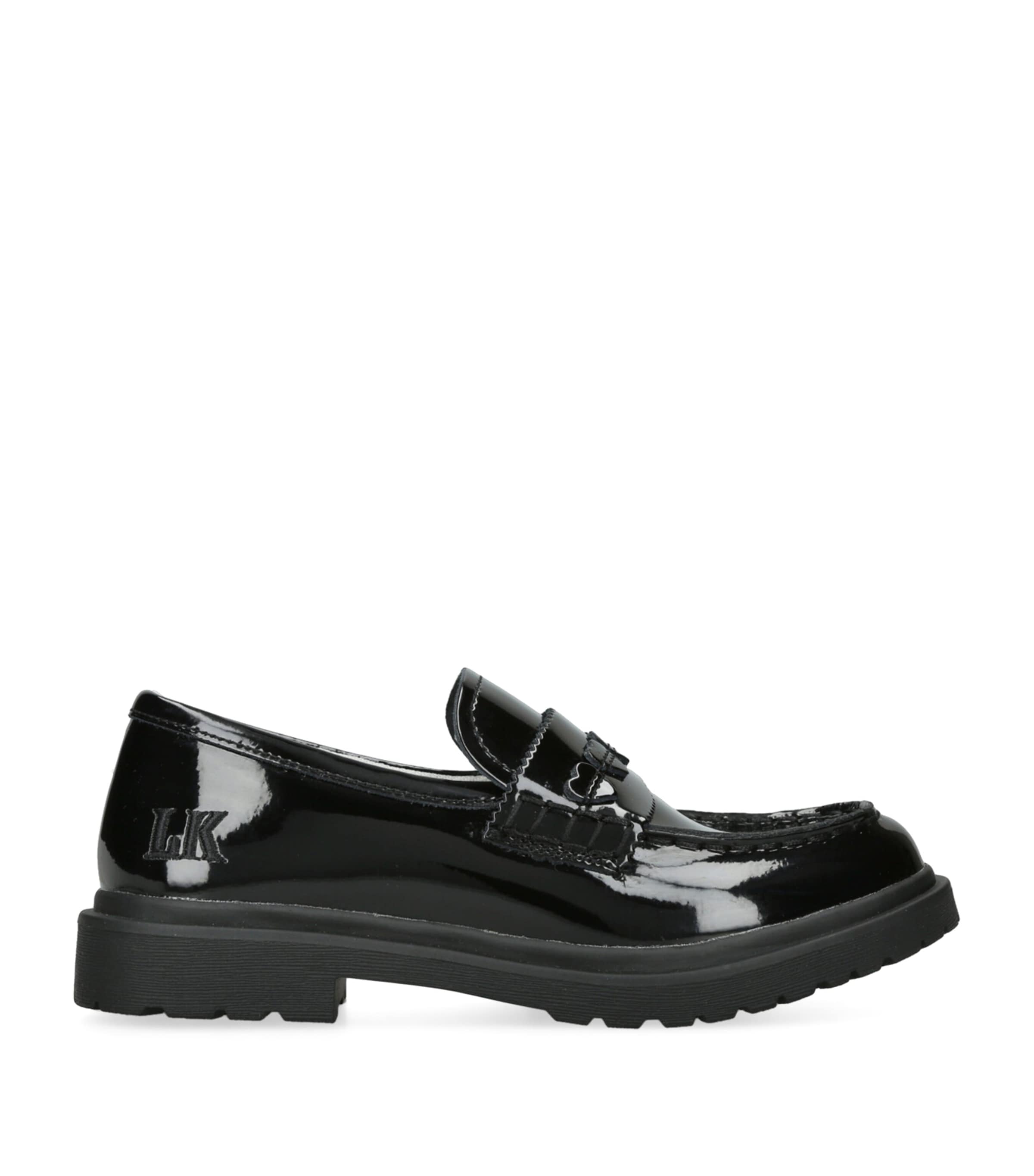 Lelli Kelly Patent Leather Clara Loafers Black Image 1