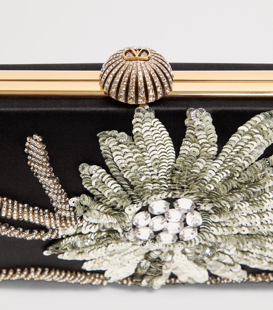 Valentino Garavani Embellished Carry Secrets Clutch Bag Fjw Image 6