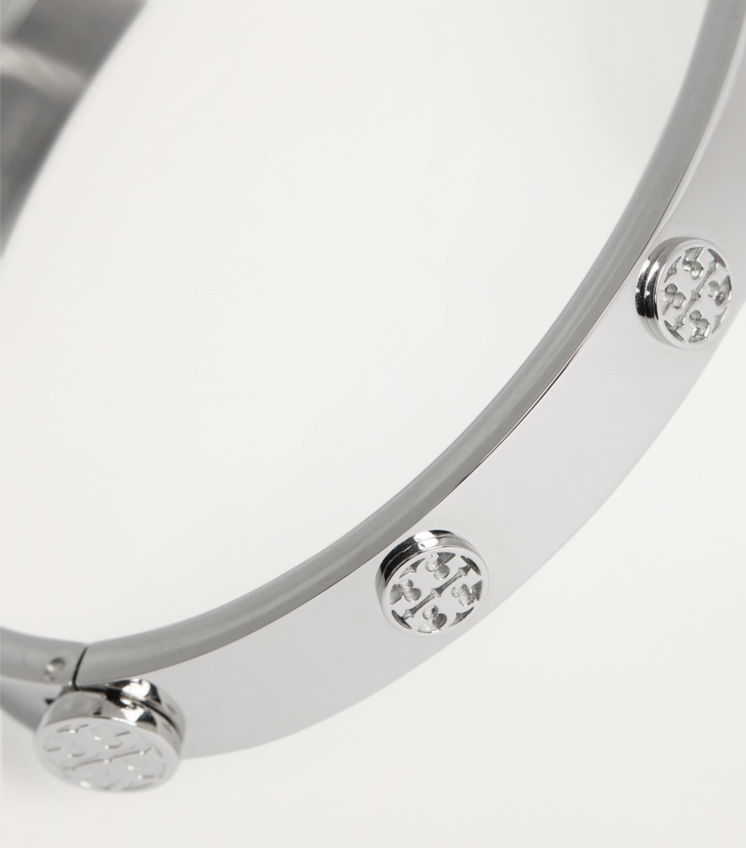 Miller Stud Hinge Bangle TORY SILVER Image 6