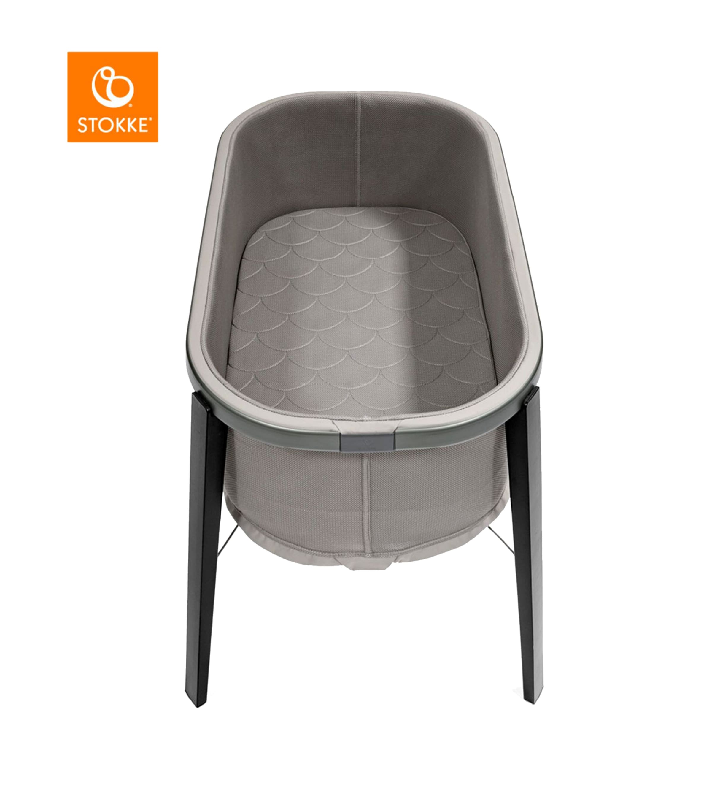 Snoozi Bassinet and Mattress (0-9 Months) GRAPHITE GREY? Image 3