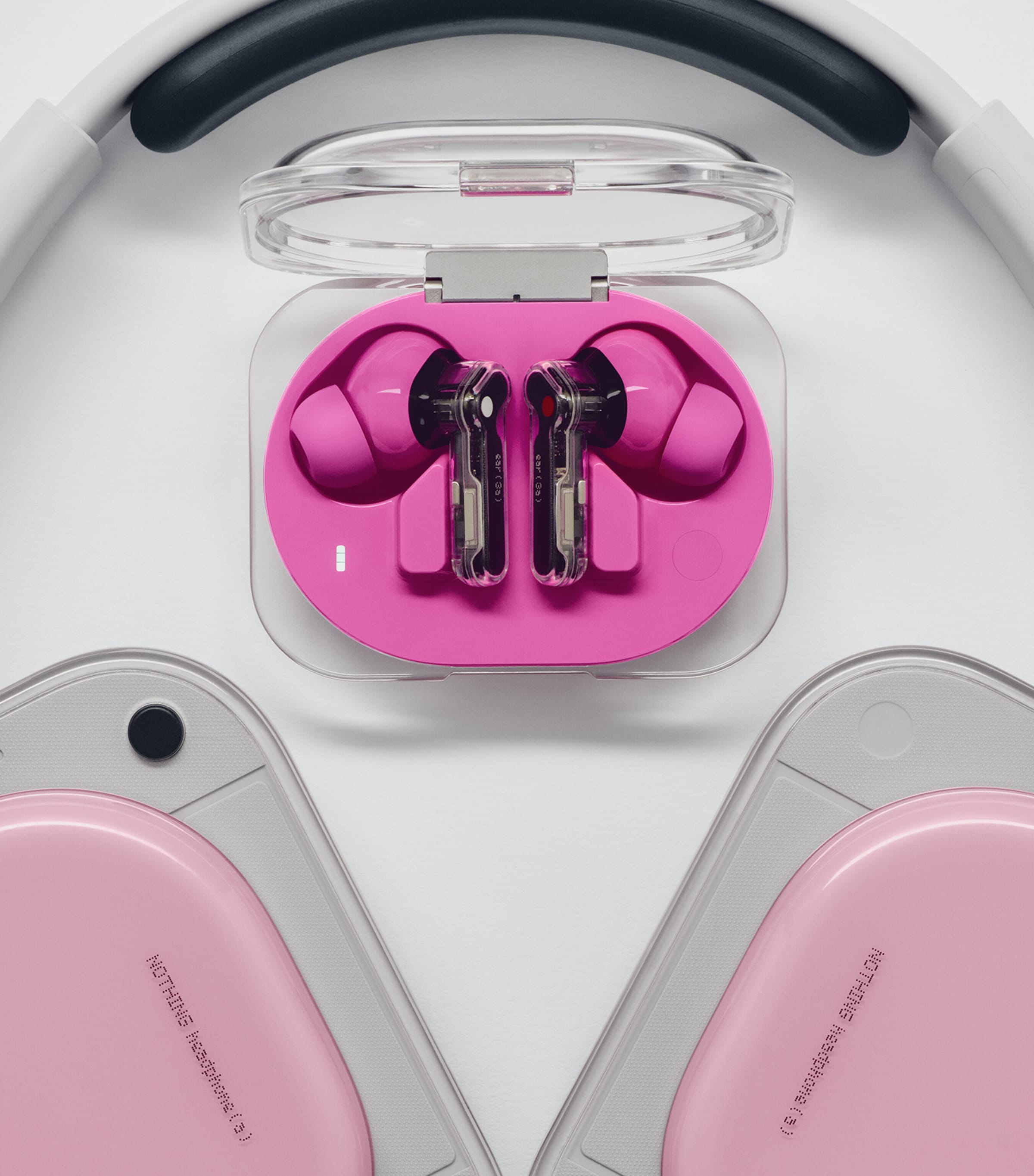 Nothing Technology Ear (3a) Pink Image 6