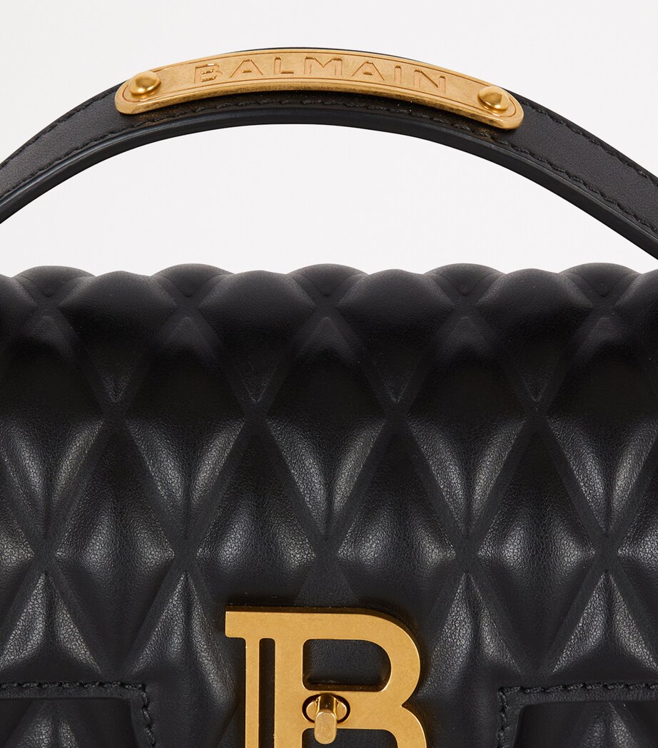 Leather B-Buzz Dynasty Shoulder Bag 0PA NOIR Image 8