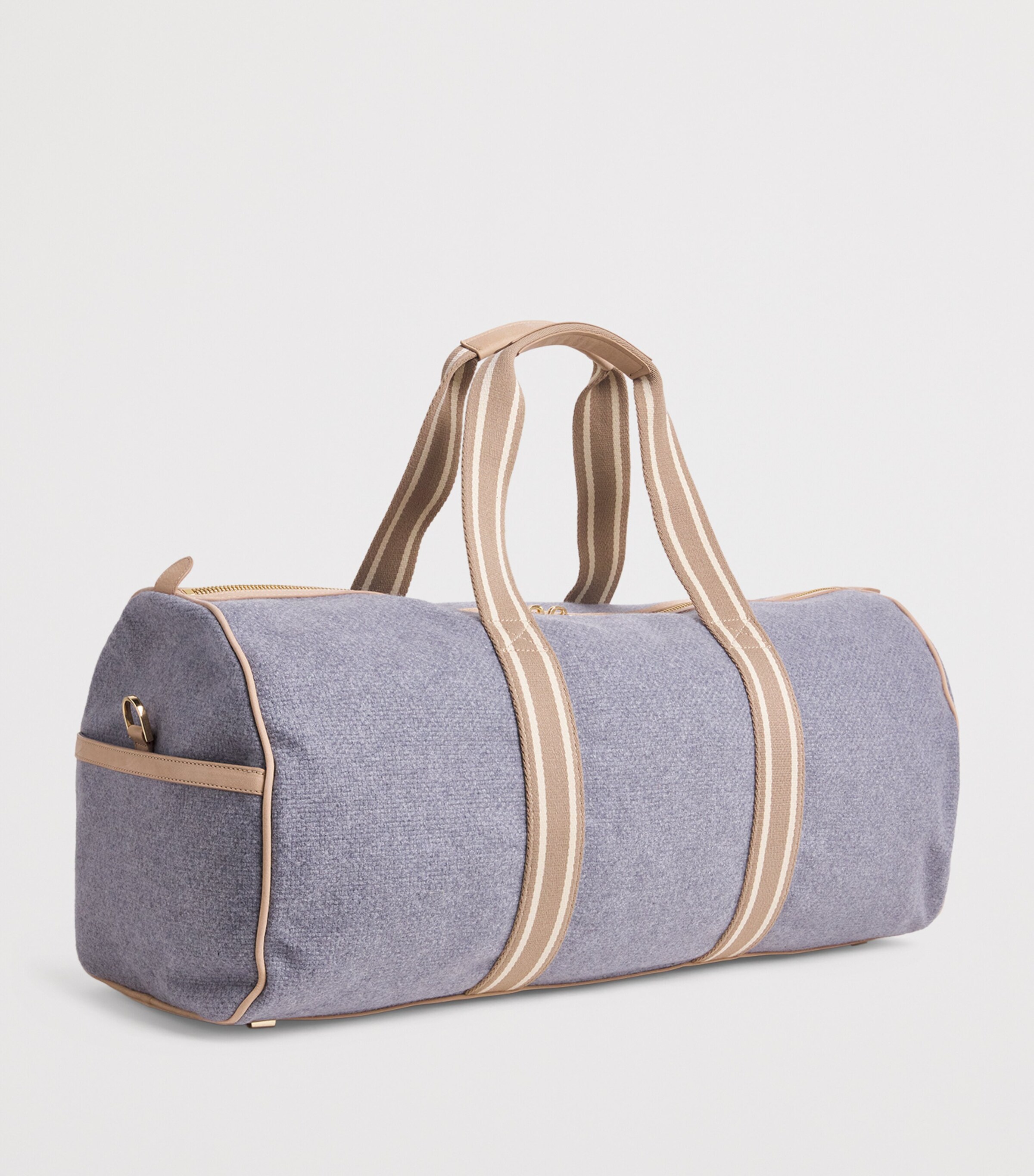 Wool Canvas Holdall GRIGIO ARGILLA Image 3