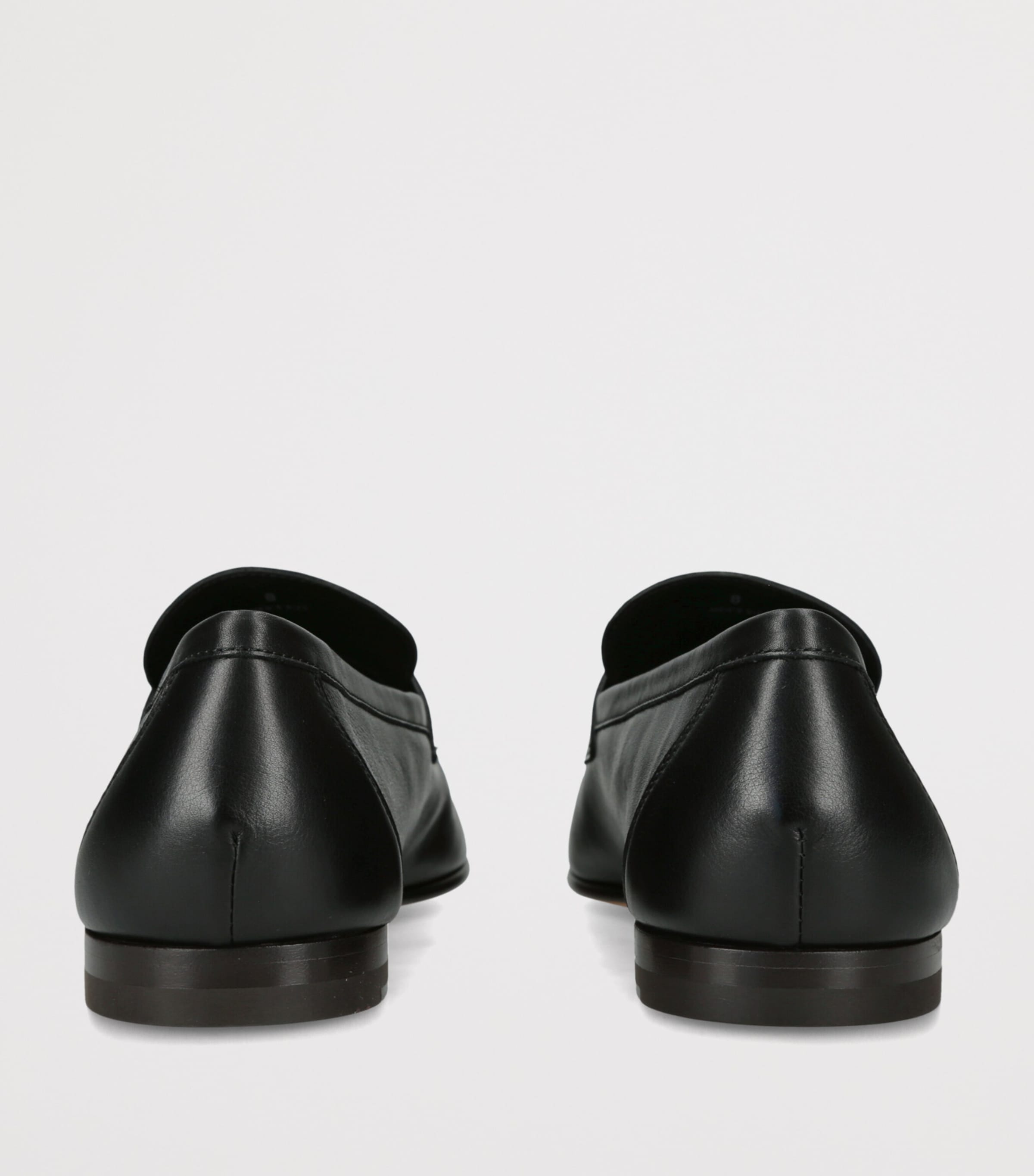 Tod's Leather Mocassino Loafers Black Image 4