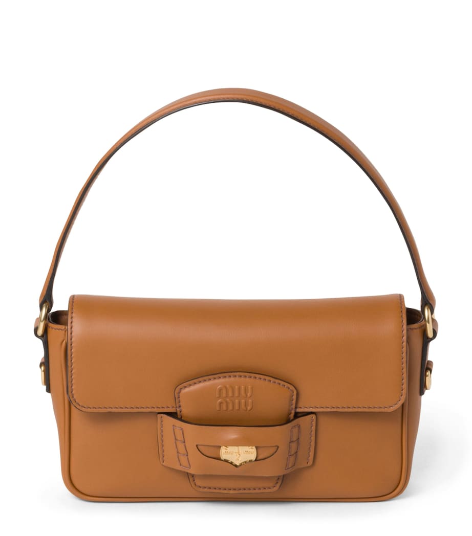Leather Penny Shoulder Bag F0046 Image 1