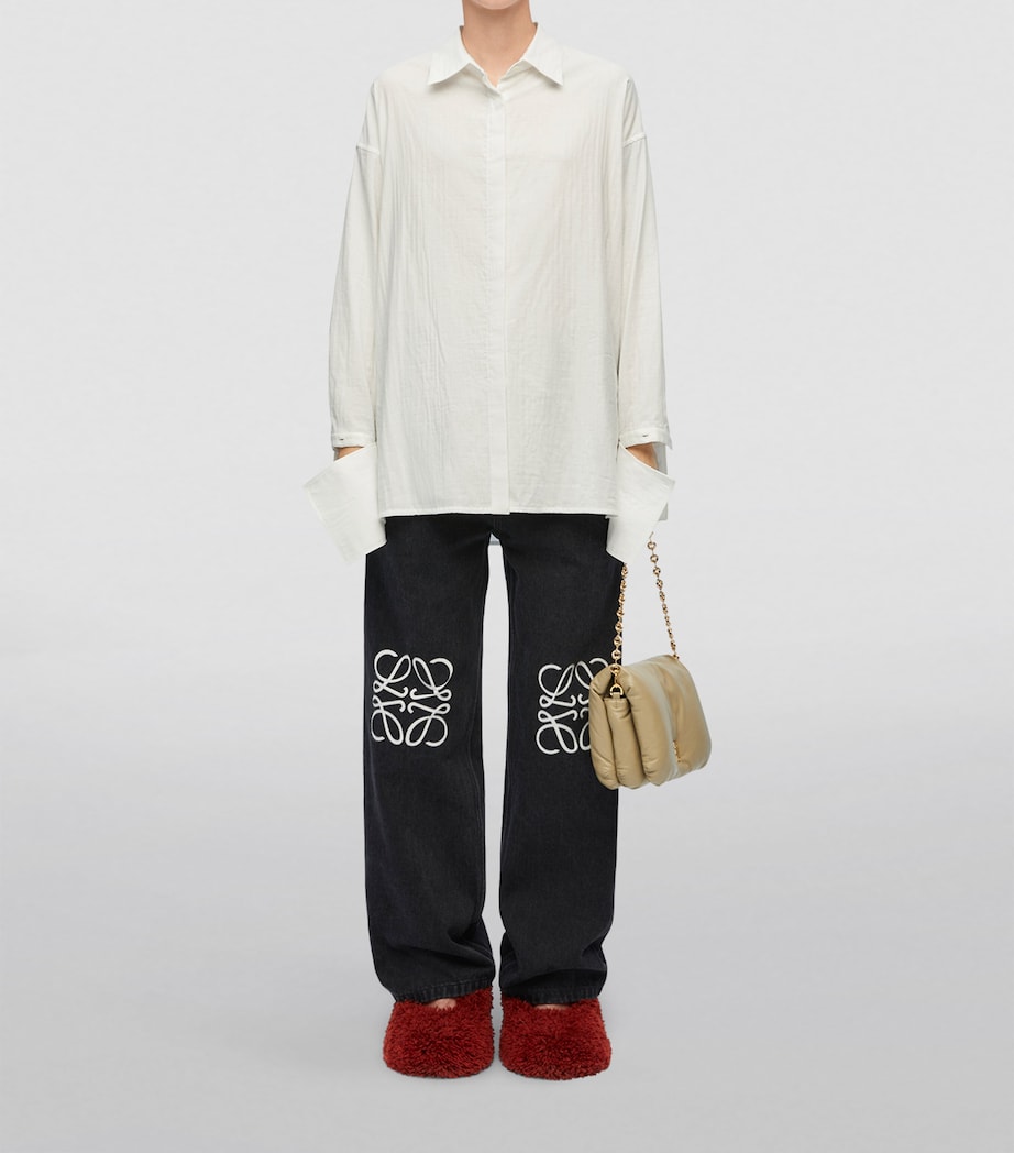 Anagram Baggy Jeans BLACK Image 2