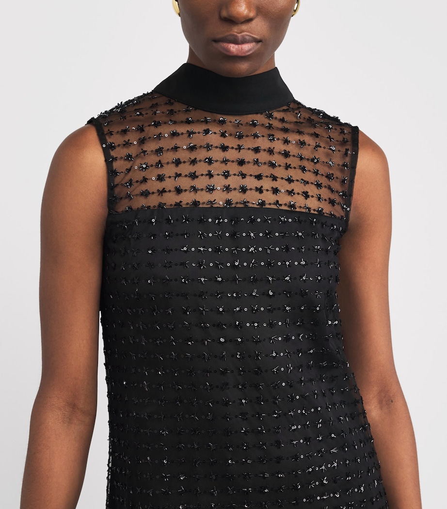 Embellished Albee Maxi Dress STARDUST ONYX Image 6