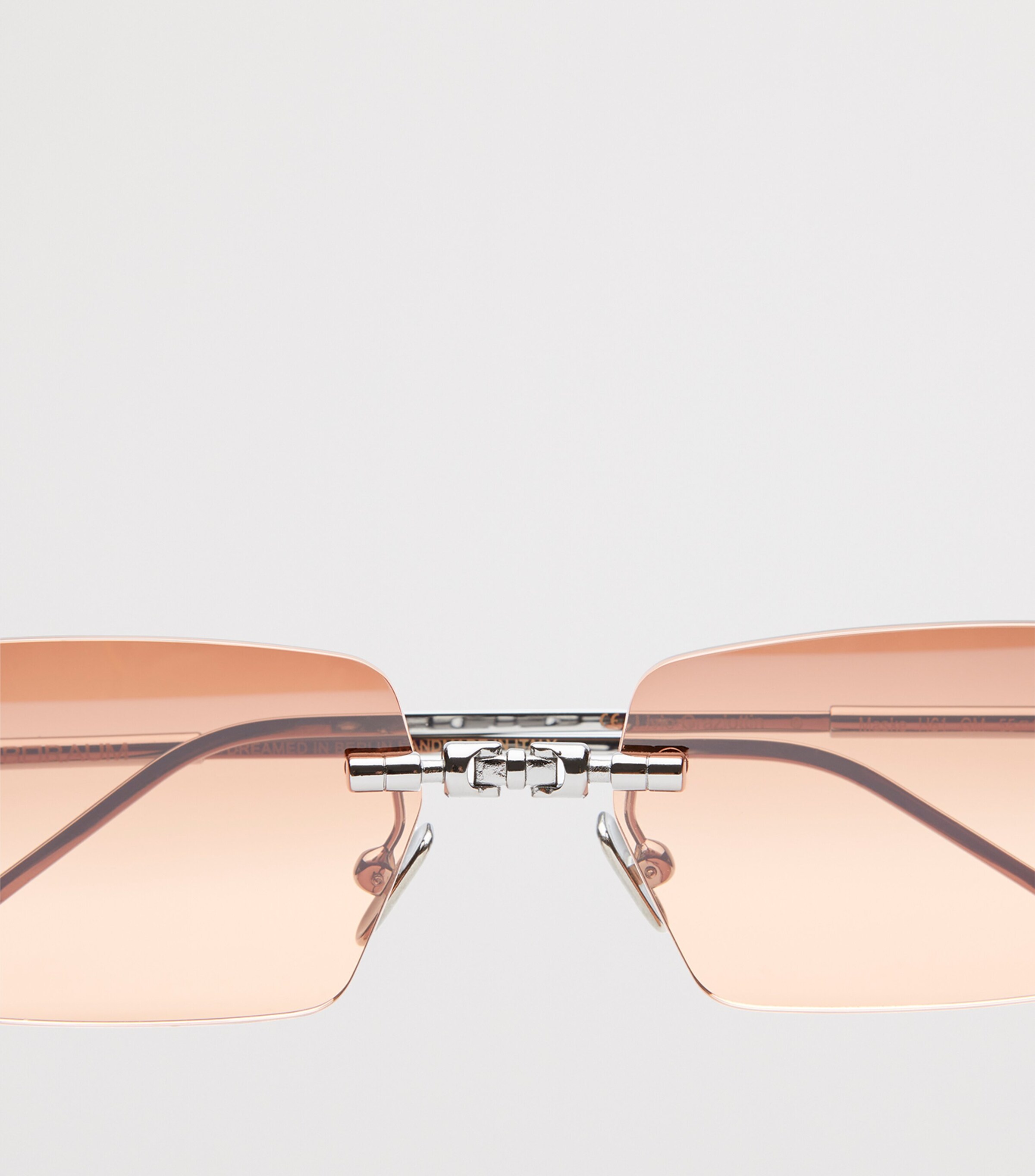 Kuboraum Metal Mask H61 Sunglasses Grad Brwn Orng Image 5